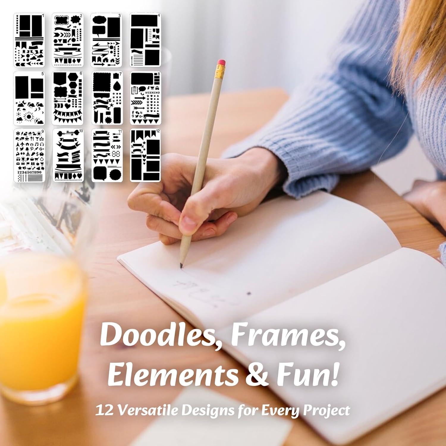 Plantillas de Registro Reutilizables OCPCRN 12 Piezas 10x17 cm