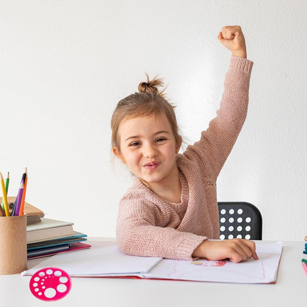 Plantilla de Círculo de 4 Piezas Capiant - Dibujo Geométrico