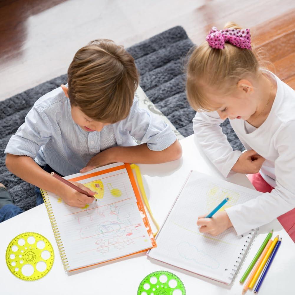 Plantilla de Círculo de 4 Piezas Capiant - Dibujo Geométrico