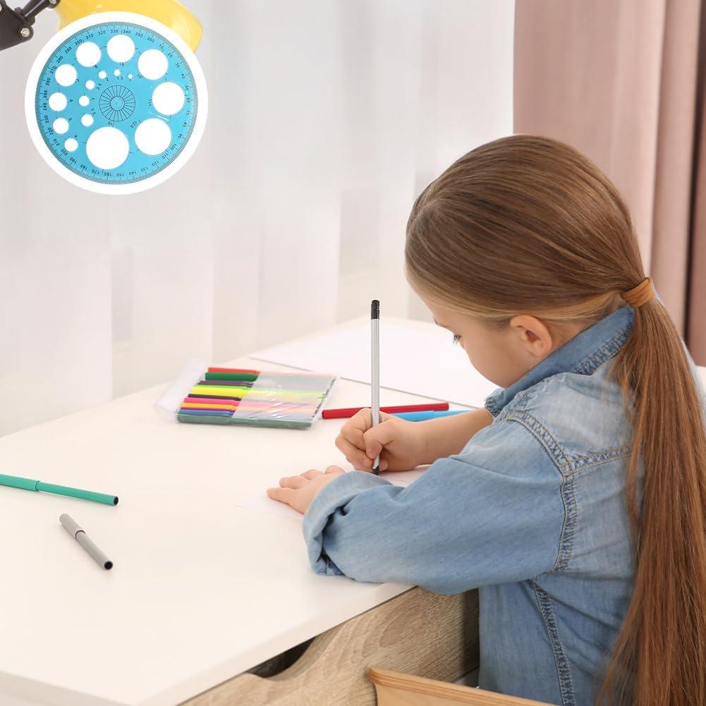 Plantilla de Círculo de 4 Piezas Capiant - Dibujo Geométrico