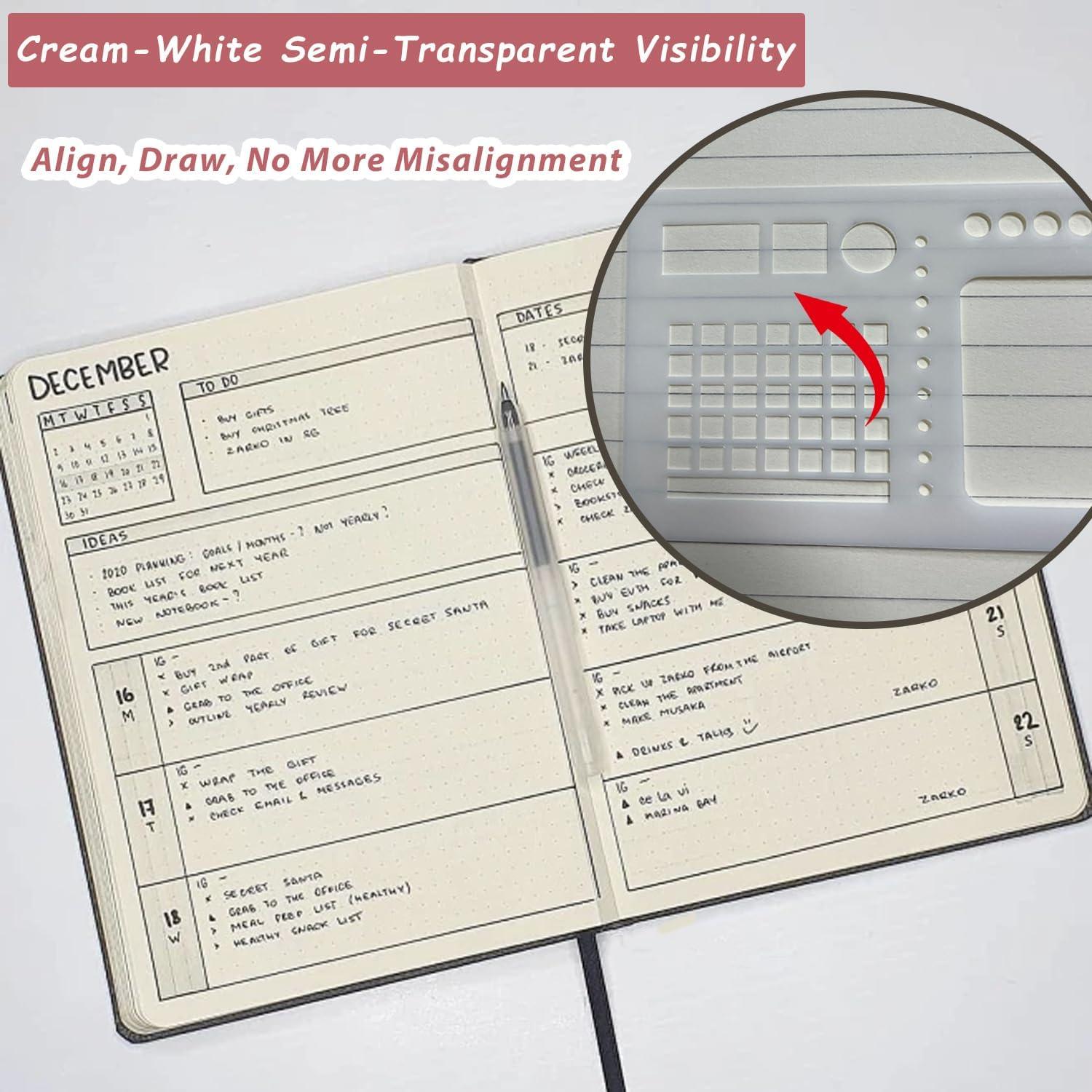 Plantillas de Registro Flexible PMDYBY64, 3PC Reutilizables