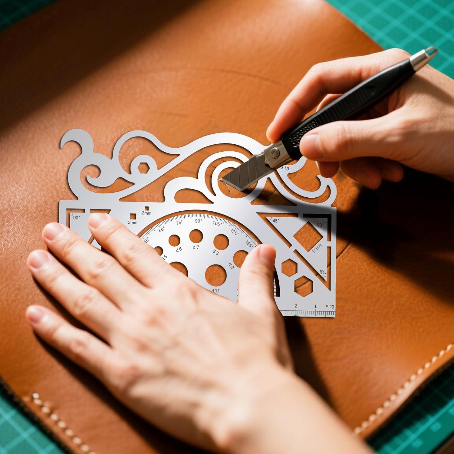 Plantilla de Curva Francesa ORIGACH de Acero Inoxidable 14x19cm