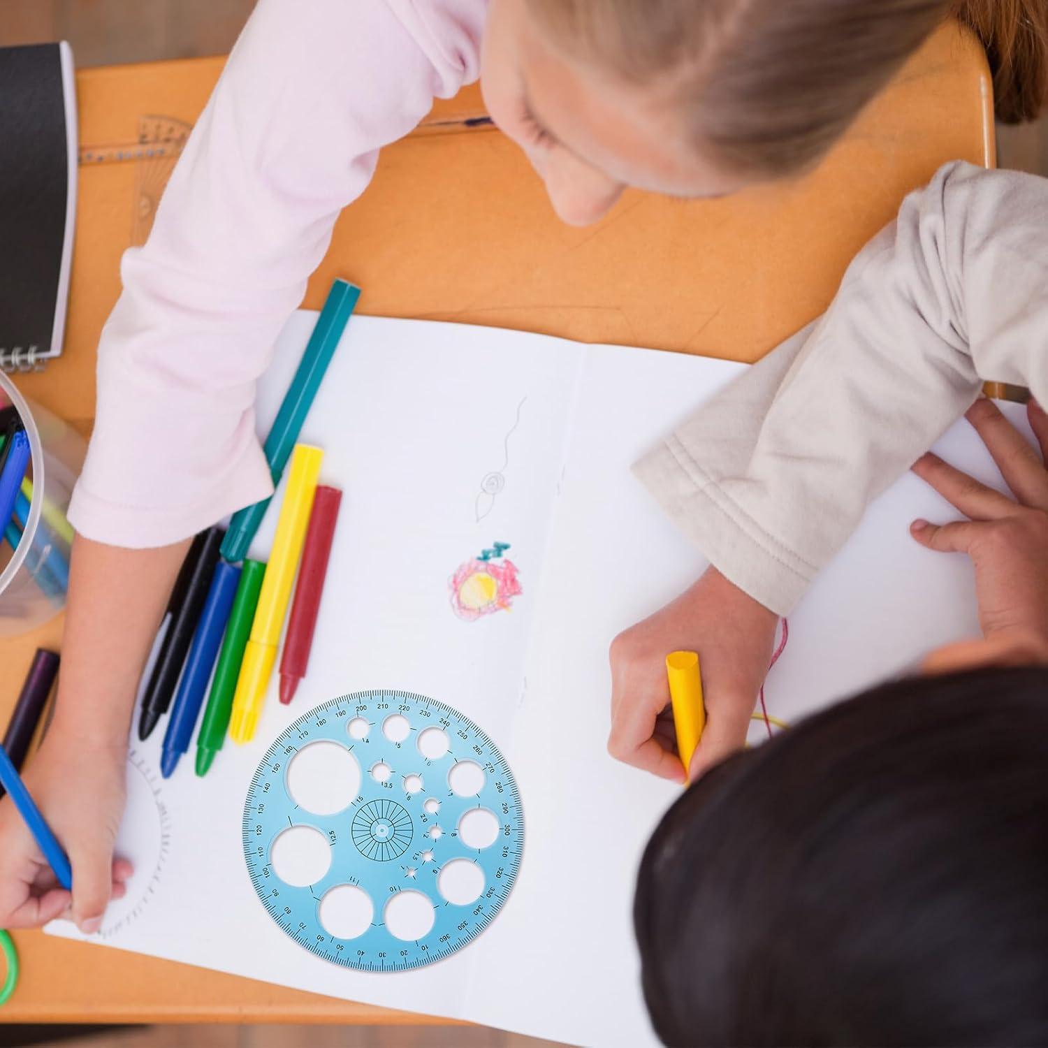 Plantilla de Círculo Azul Sorcristy 11.5 cm - 2 Piezas Reutilizables