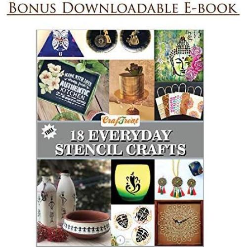 Plantilla Reutilizable Guion Francés CrafTreat A4 para Manualidades