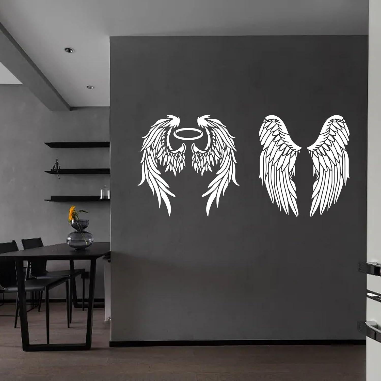 Plantillas de Alas de Ángel ORIGACH 4PCS 30x30 cm para Pintura