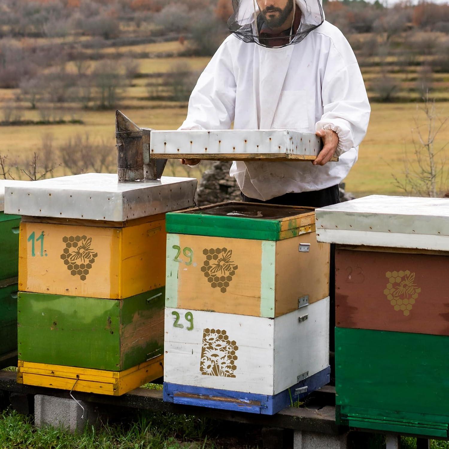 12 Plantillas Mixtas para Pintar LLOUSSAK 28x18 cm Reutilizables