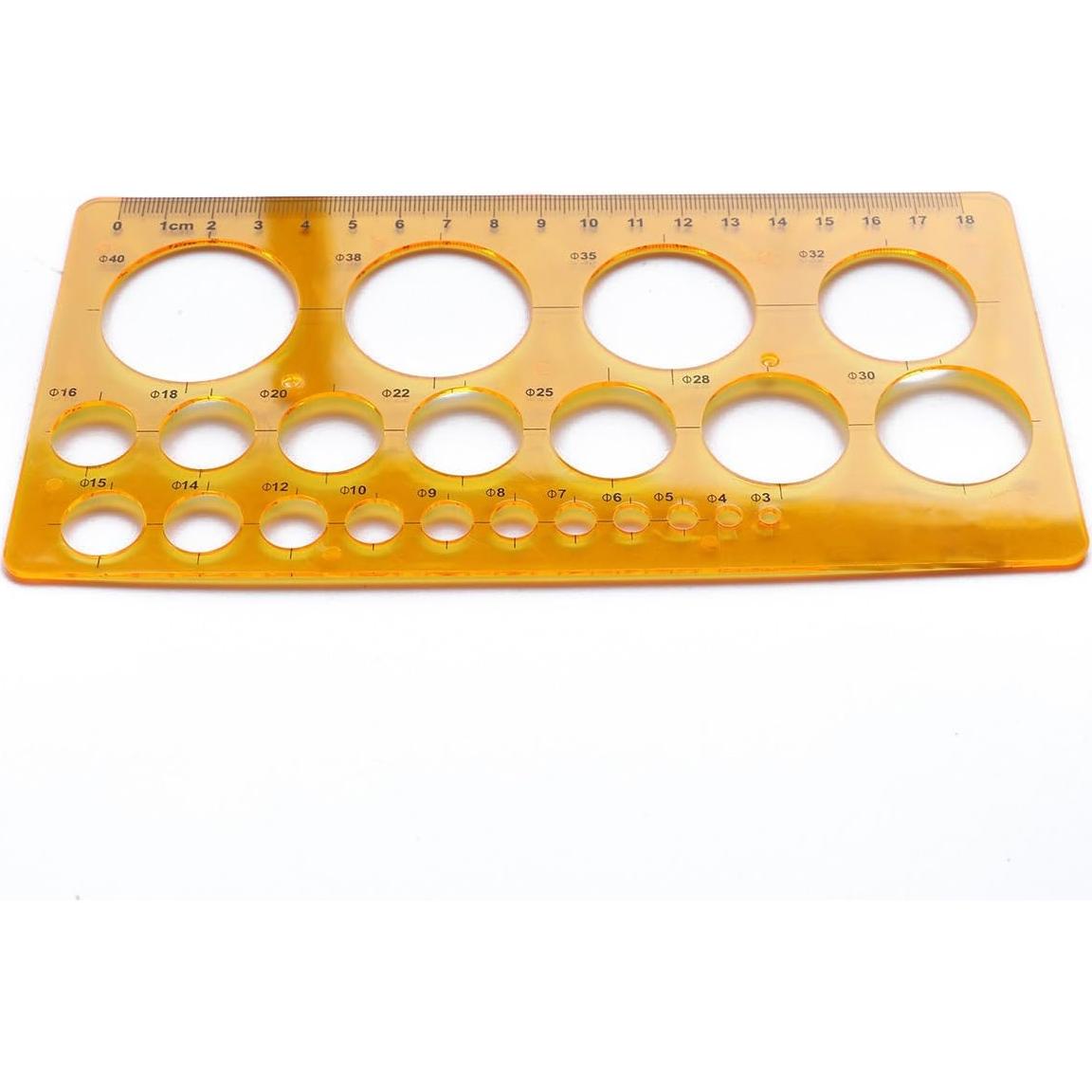 Juego de 2 Plantillas de Círculo LGEGE - 23cm y 18cm