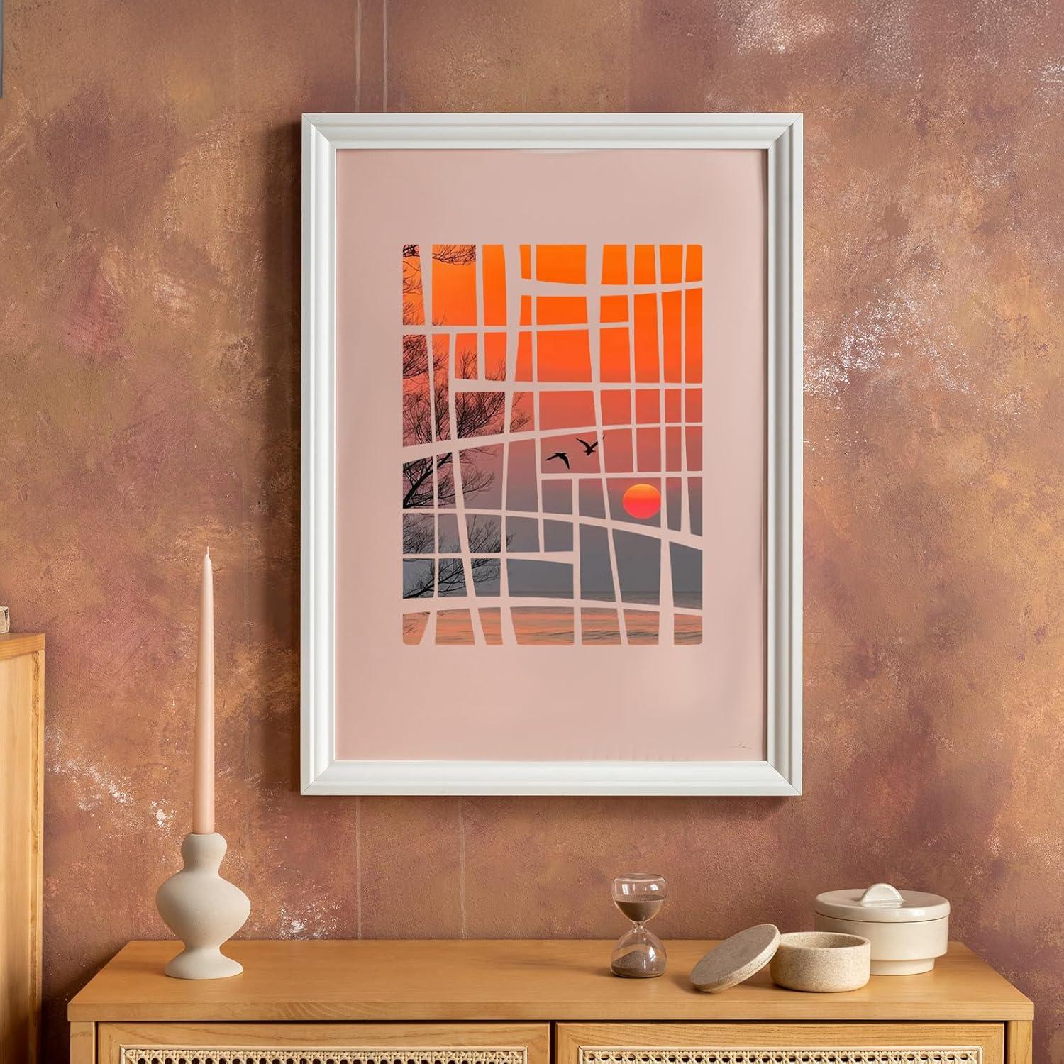 15 Plantillas Geométricas Reutilizables Quilax 25.4x20.3 cm