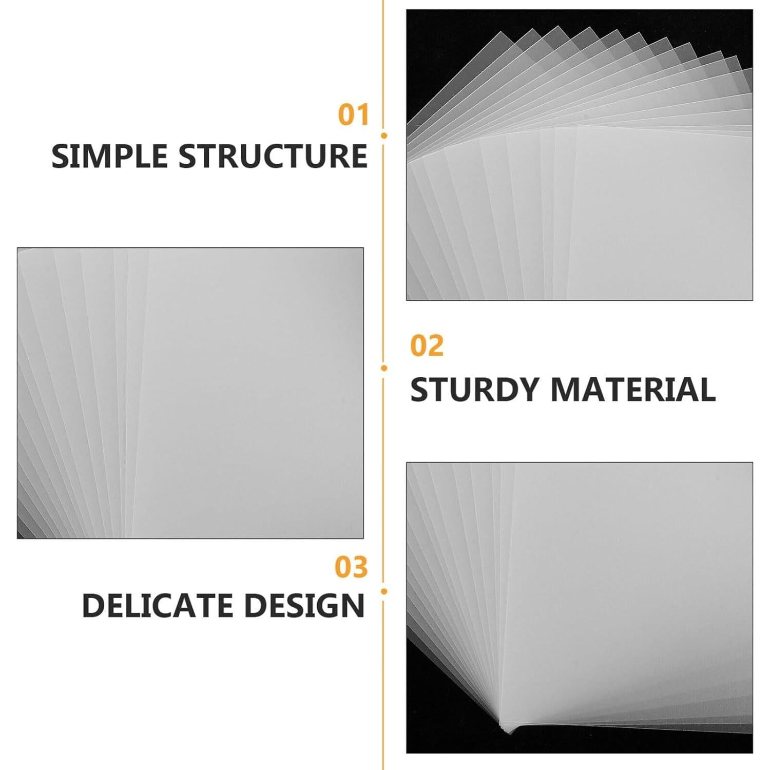 15 Plantillas Transparentes Reutilizables PVC para Dibujo 3D