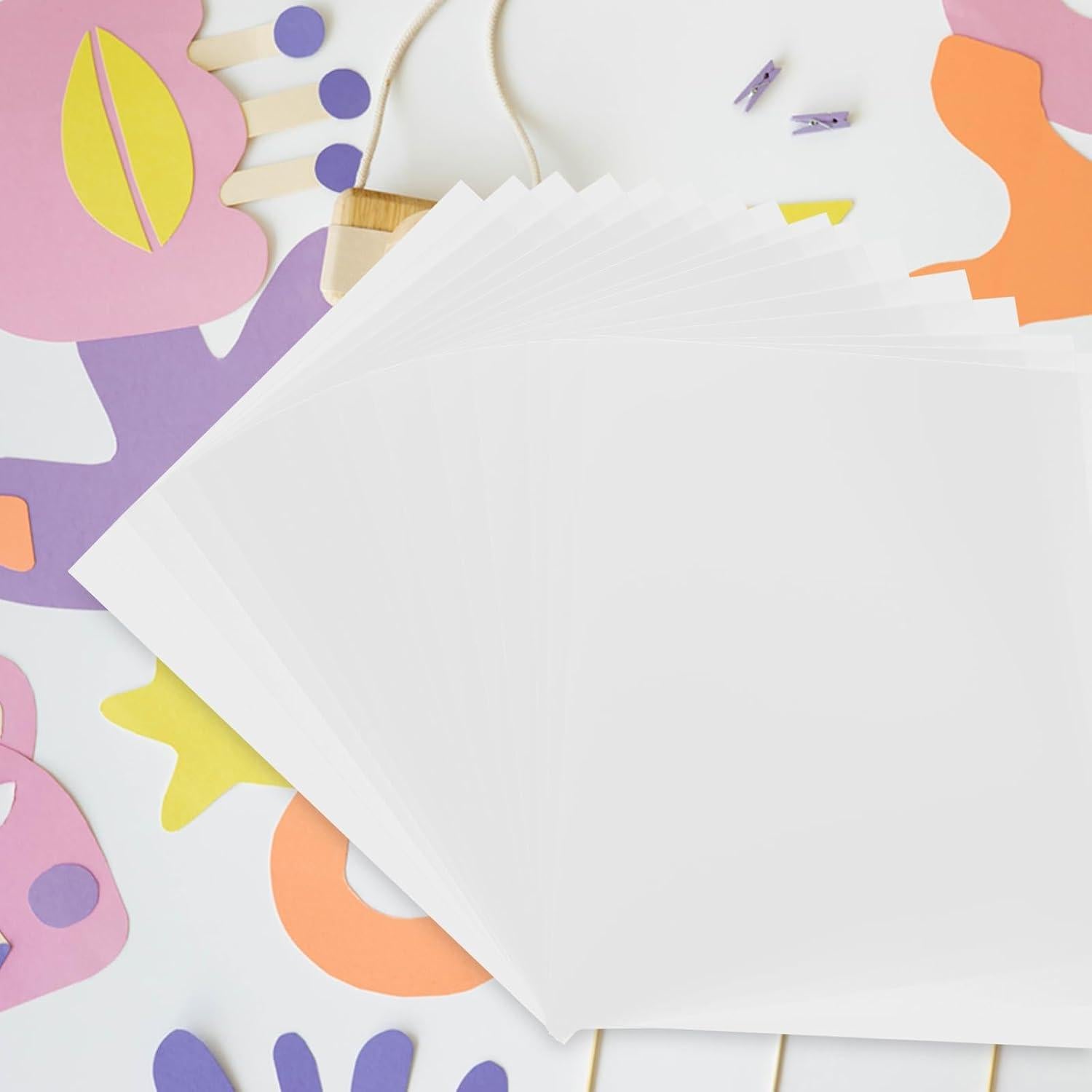 15 Plantillas Transparentes Reutilizables PVC para Dibujo 3D