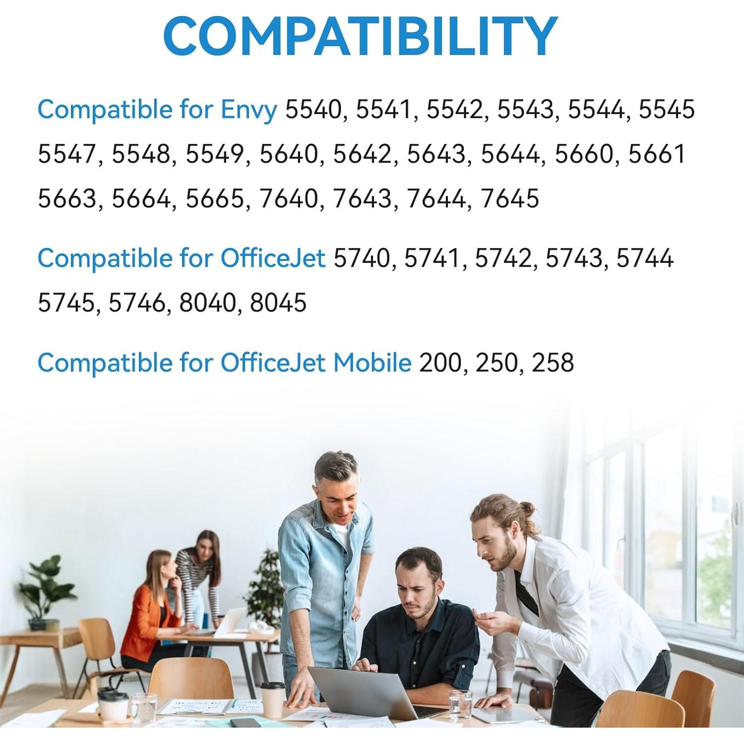 Cartuchos de Tinta 62XL InkPlore Compatible HP Negro y Color