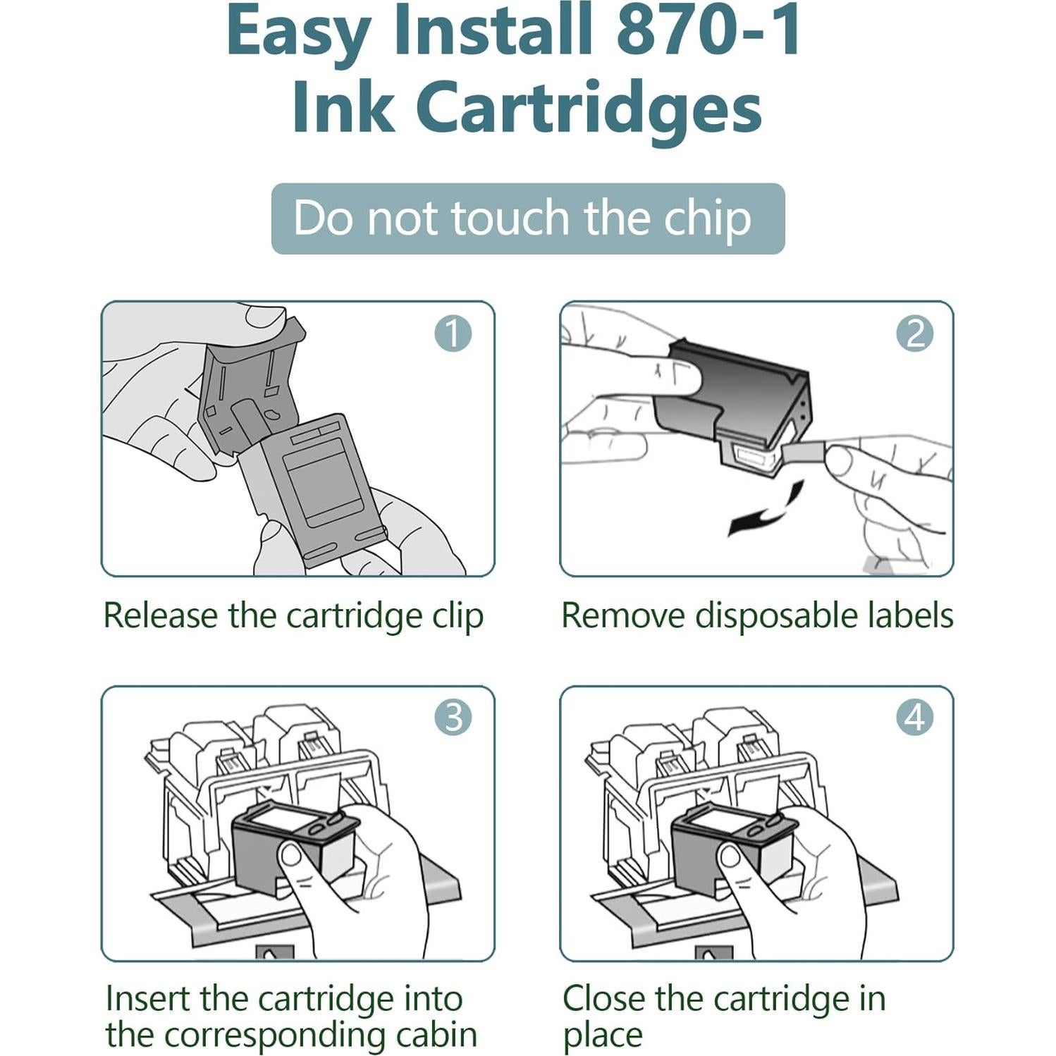 Cartucho de Tinta Rojo SL-870-1 XXL 18ML Compatible Pitney Bowes
