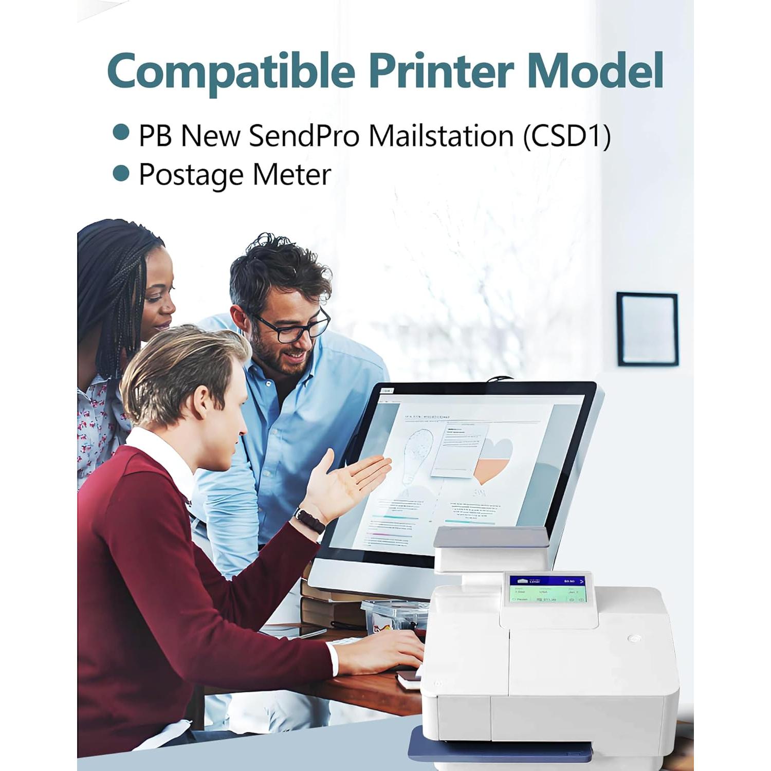 Cartucho de Tinta Rojo SL-870-1 XXL 18ML Compatible Pitney Bowes