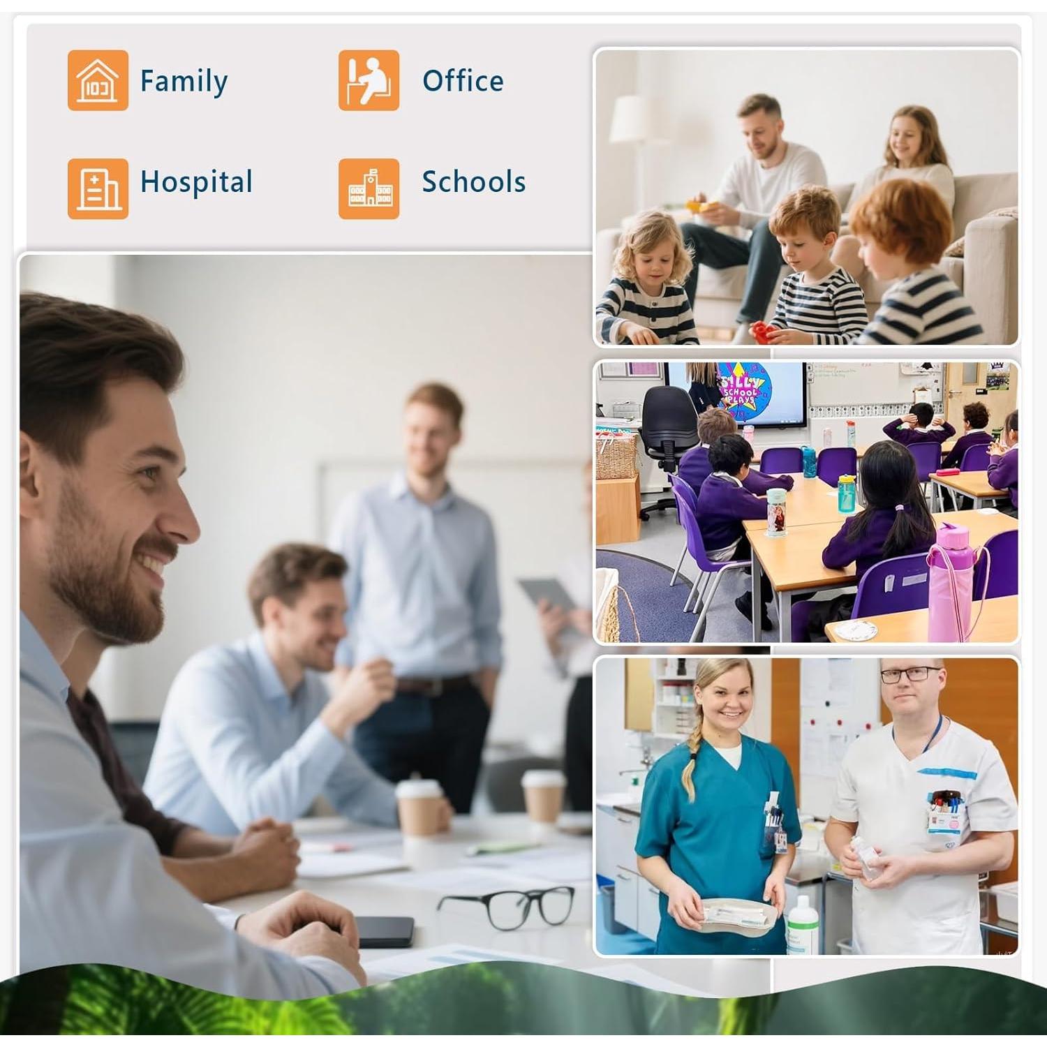 Cartuchos de tinta negra PFKink 64XL para impresoras Envy