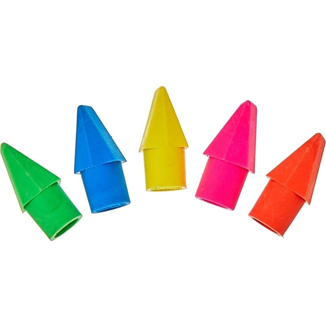 Borradores de Toppers Pen Gear - Paquete de 25 Colores Brillantes