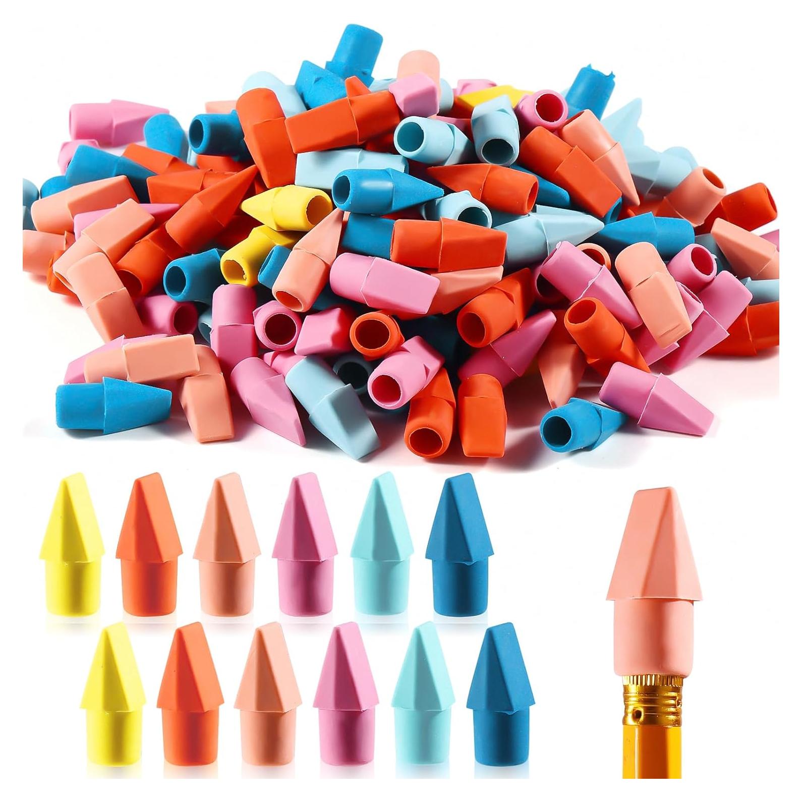 600 Borradores de Goma Quuhooki Multicolor para Lápices