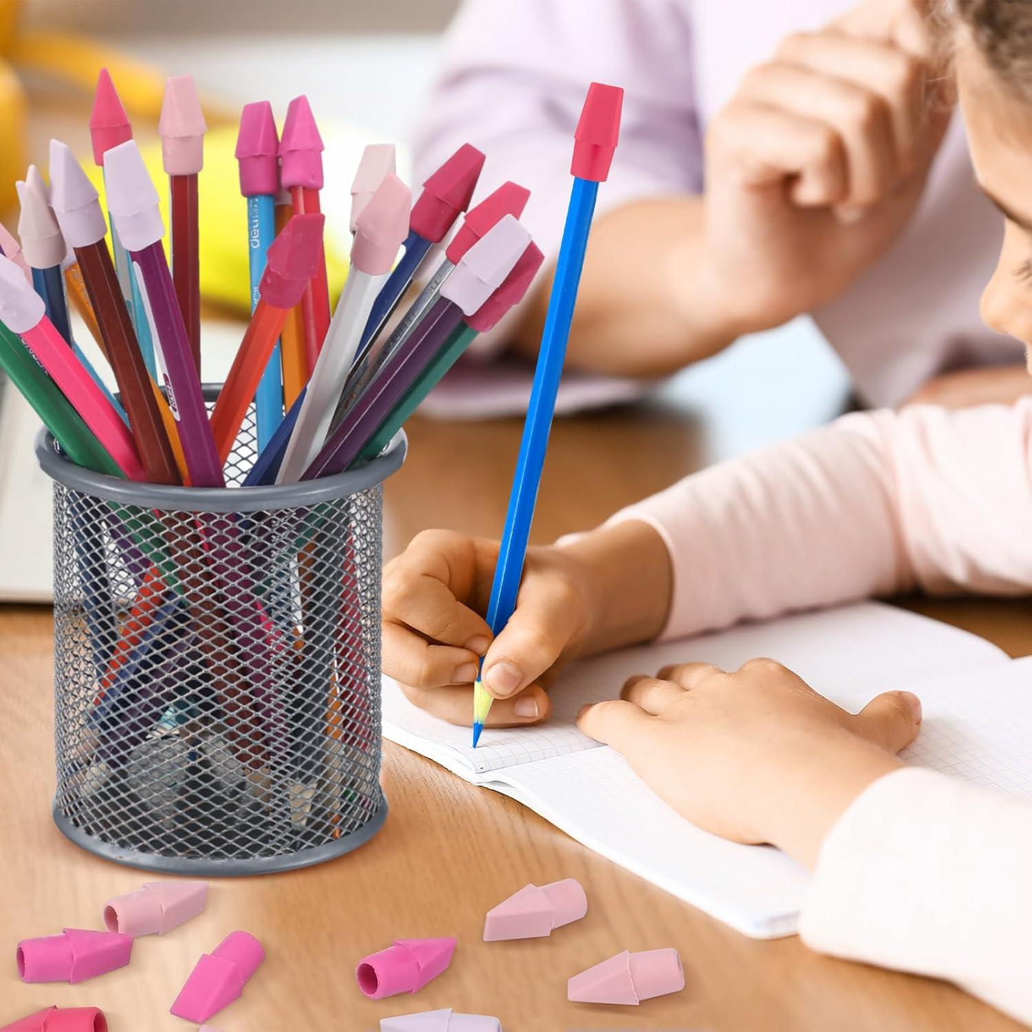 240 Gomas de Borrar para Lápiz Dunzoom Rosa - Accesorios Escolares