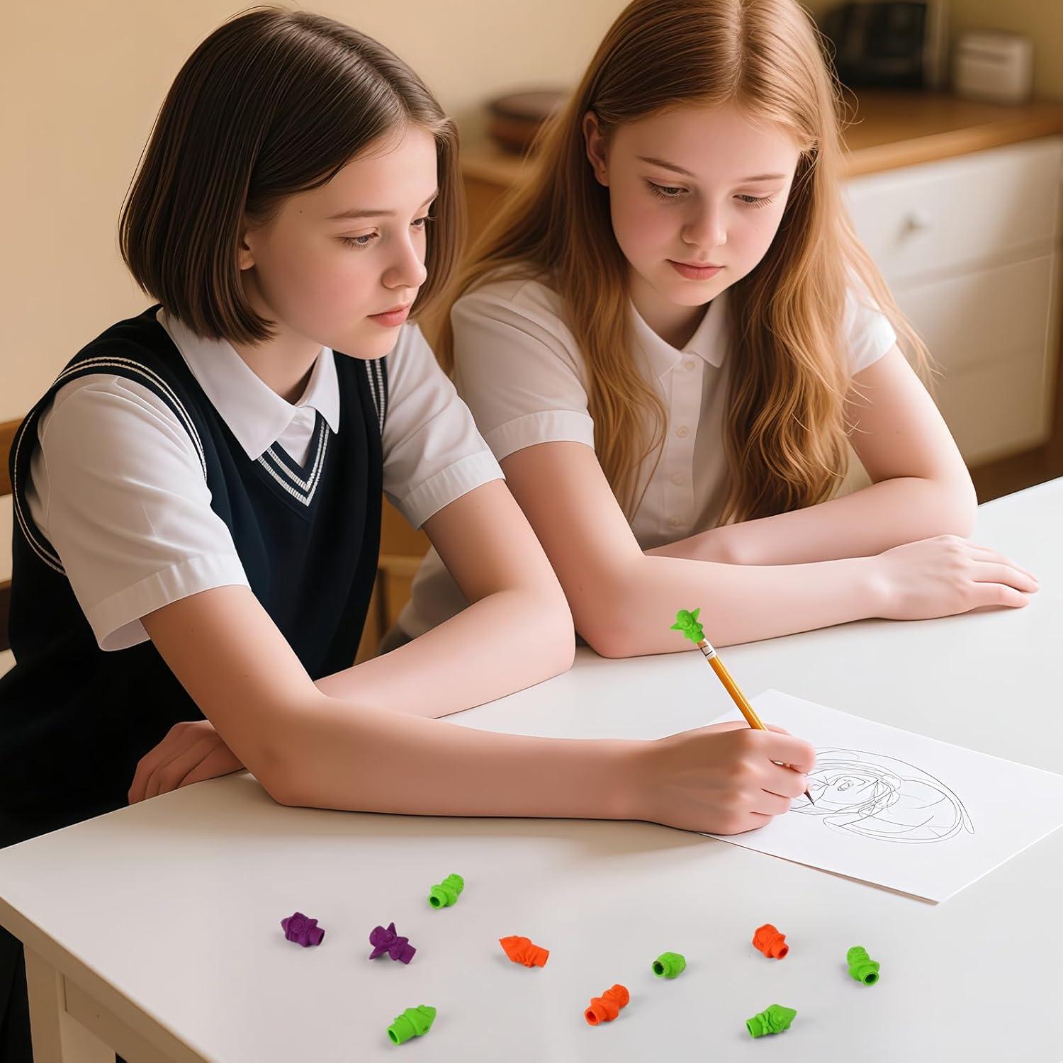 Juego de 18 Borradores de Tapa AmoreAngelCRAFTS Multicolor