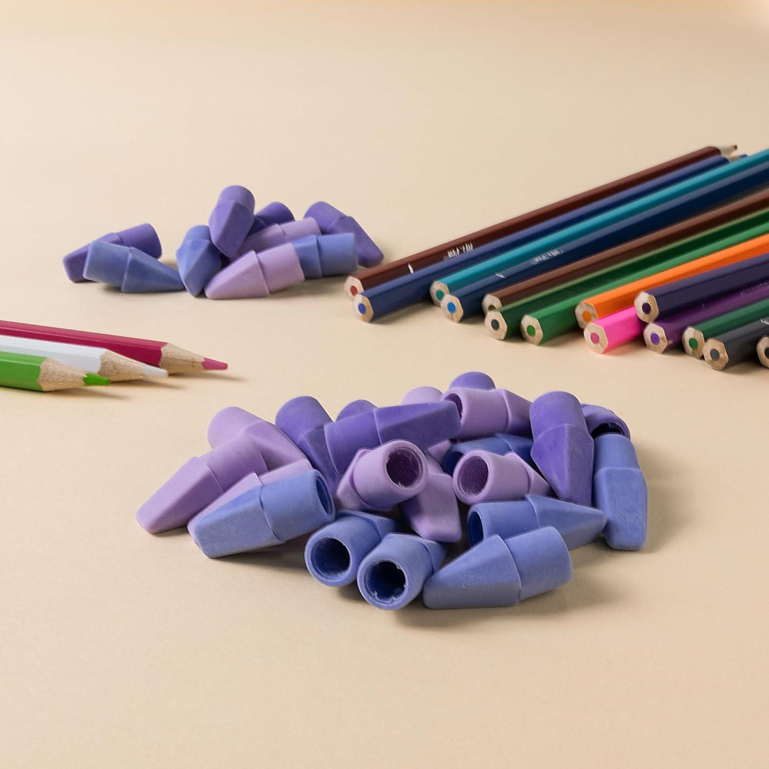 Gomas de Borrar Mr. Pen, Paquete de 30, Sin Látex, Coloridas