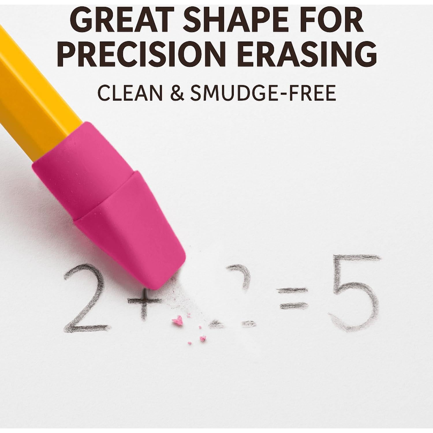 Borradores de Tapa Multicolor Ouksma - 60 Unidades Sin Látex