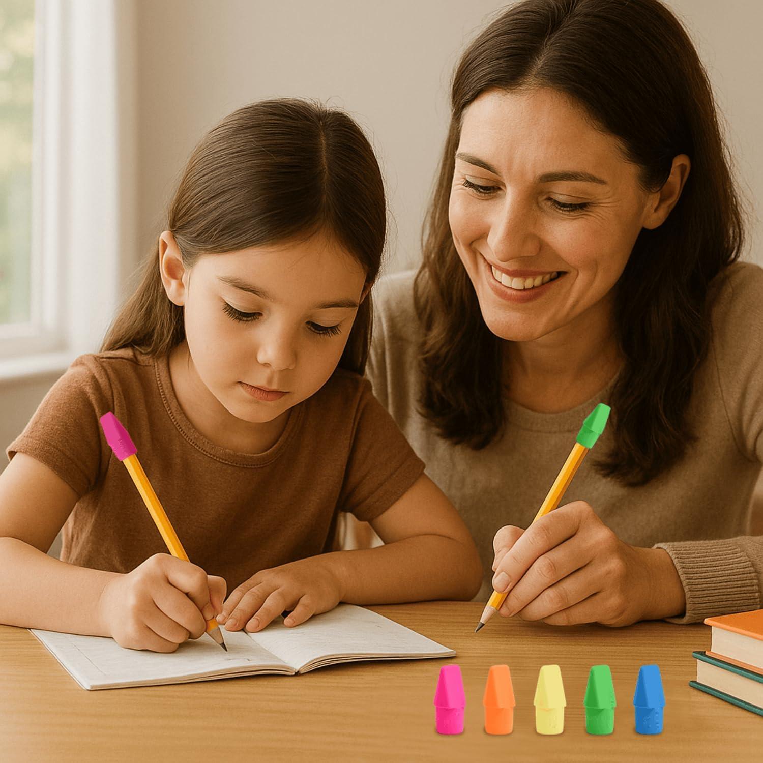 Borradores de Tapa Multicolor Ouksma - 60 Unidades Sin Látex