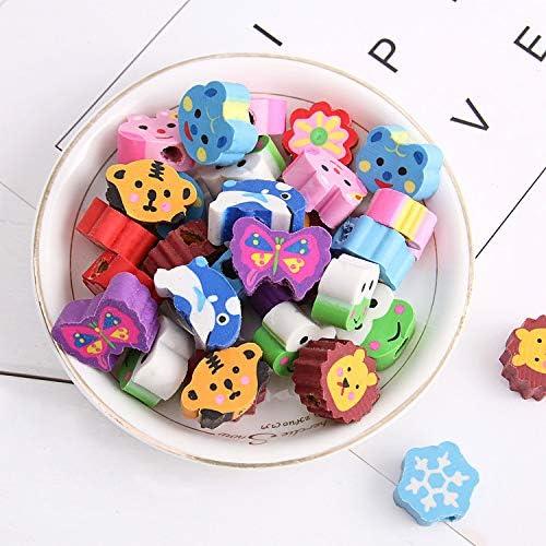 Paquete de 30 Gomas de Borrar Animales DOYIFun 3.8x3.0 cm