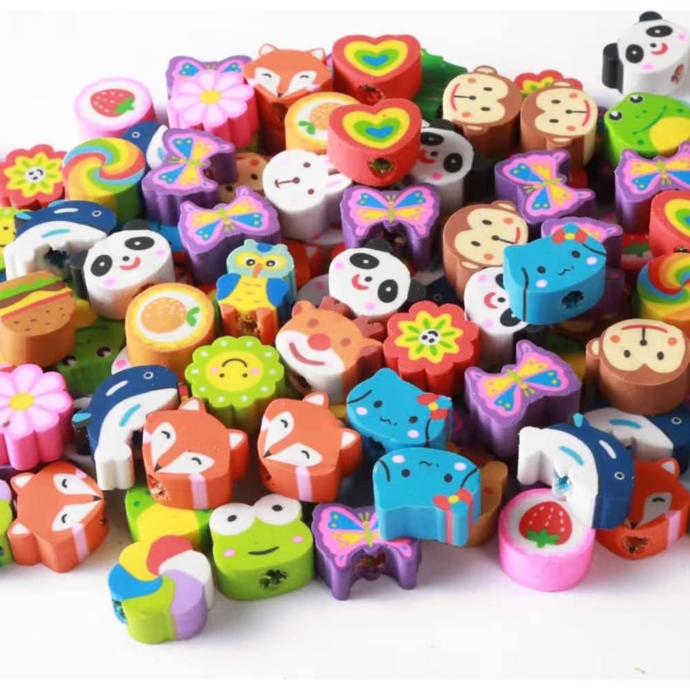 Paquete de 30 Gomas de Borrar Animales DOYIFun 3.8x3.0 cm