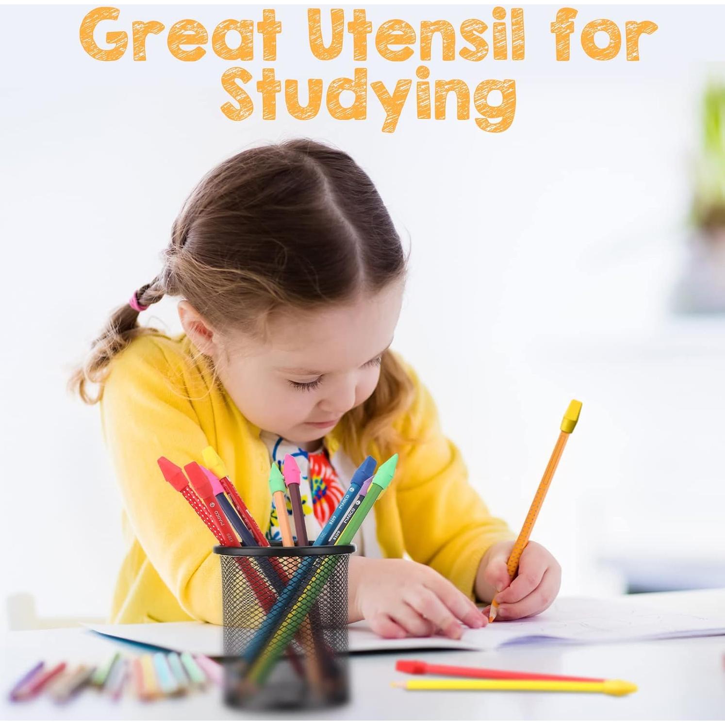 Fainne 1000 Pcs Borradores de Lápiz Sin Látex Coloridos