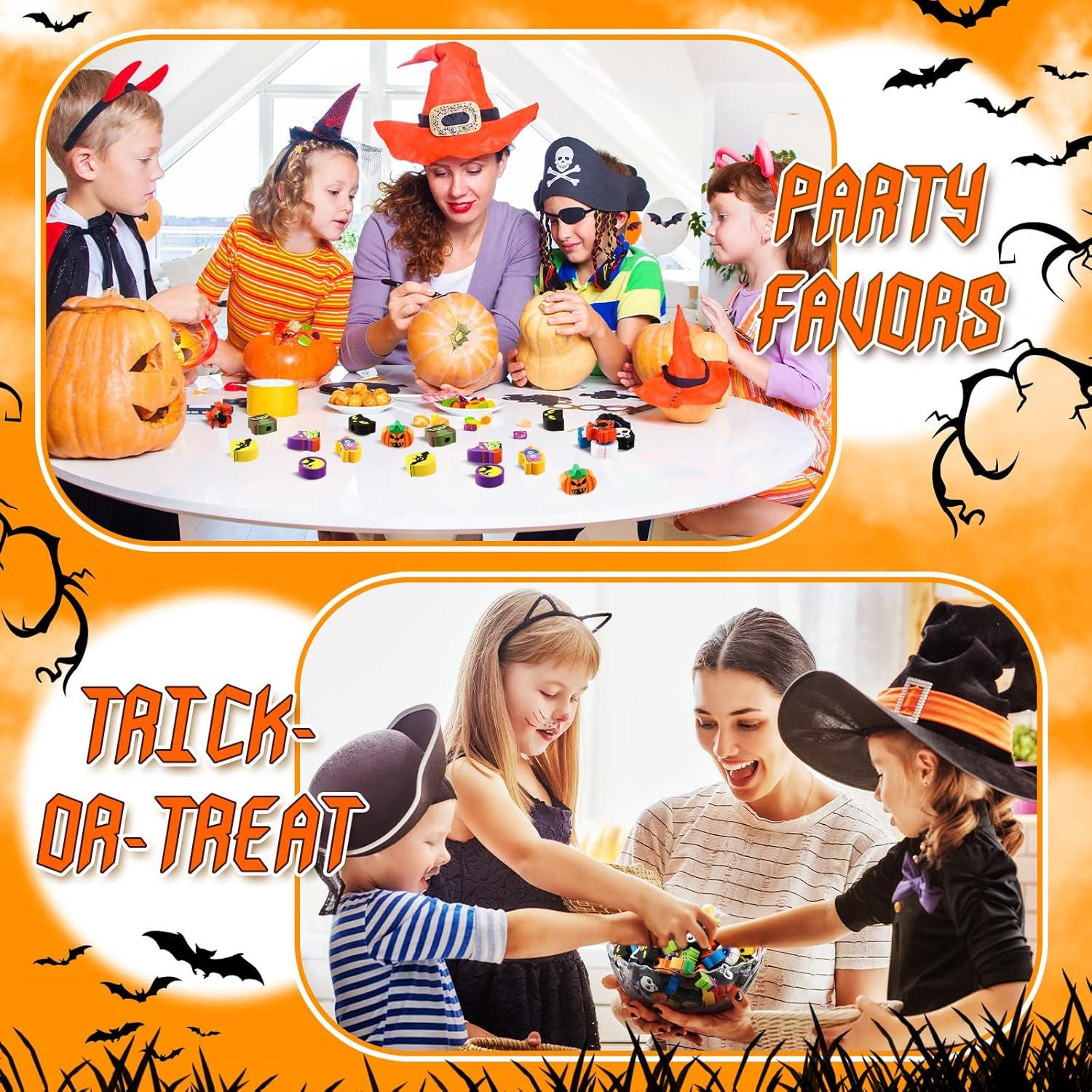 Borradores de Halloween Yexiya 36 Pcs Fantasmas Calabazas Arañas