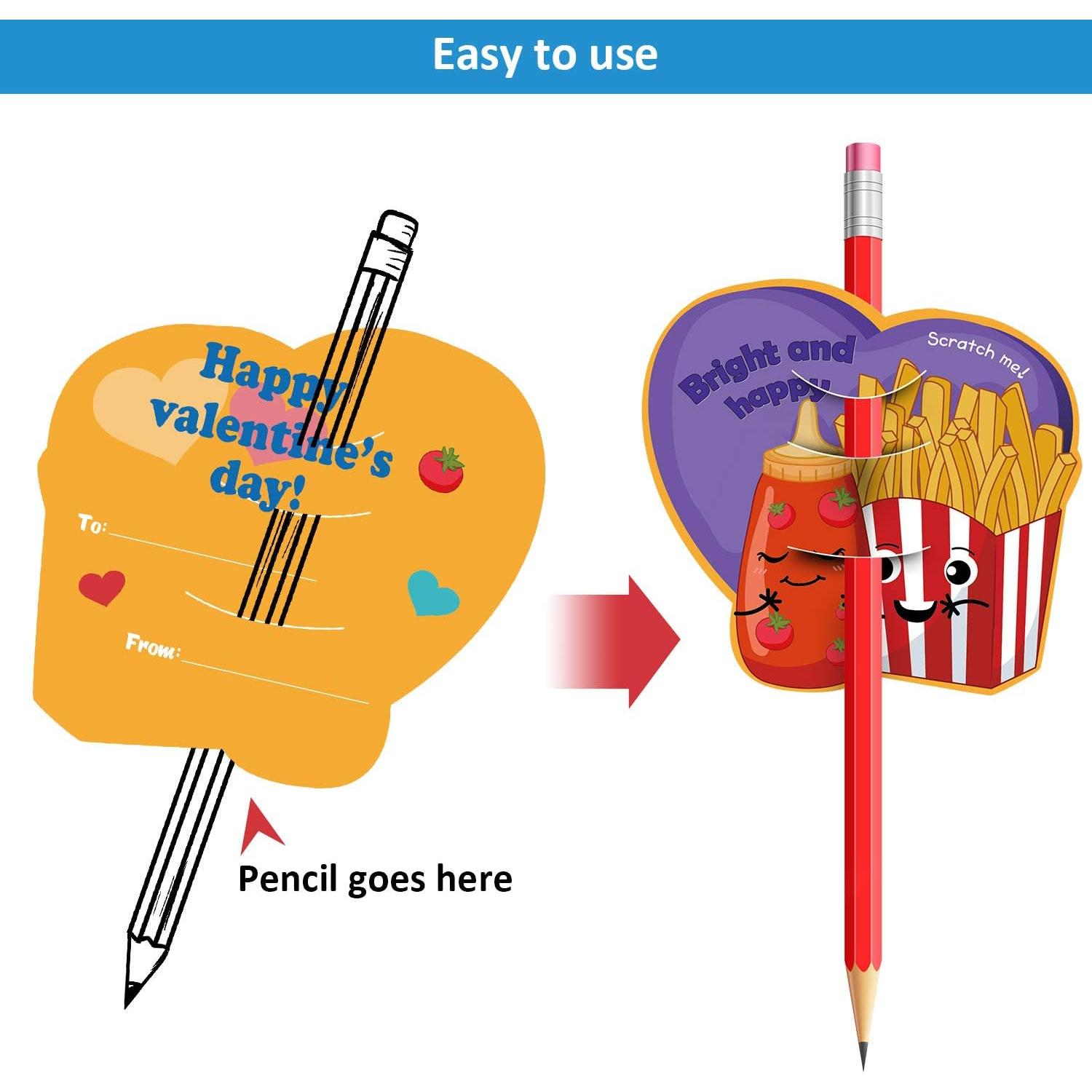 36 Tarjetas Rascables San Valentín Outus con Aromas Únicos