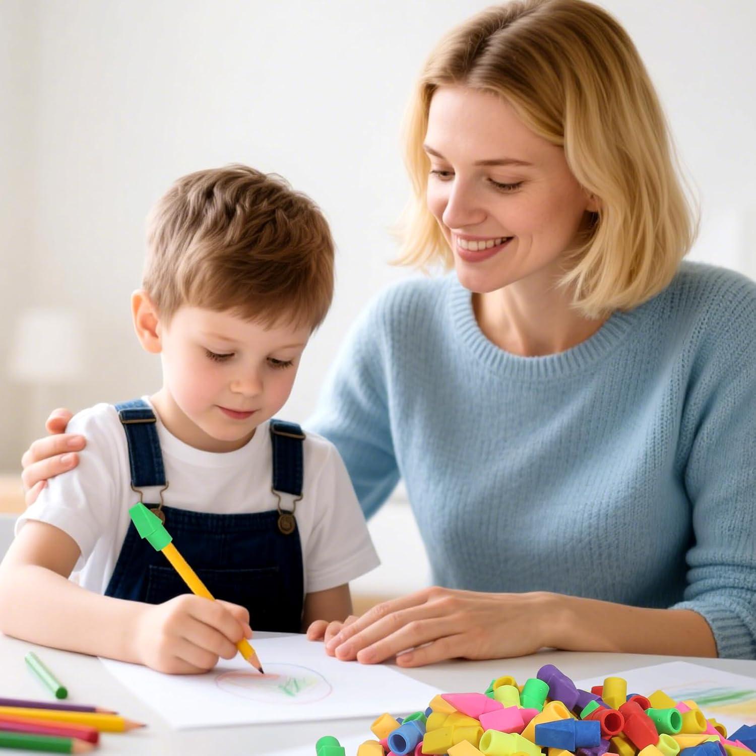 Paquete de 300 Borradores de Lápiz Garpphst Multicolor