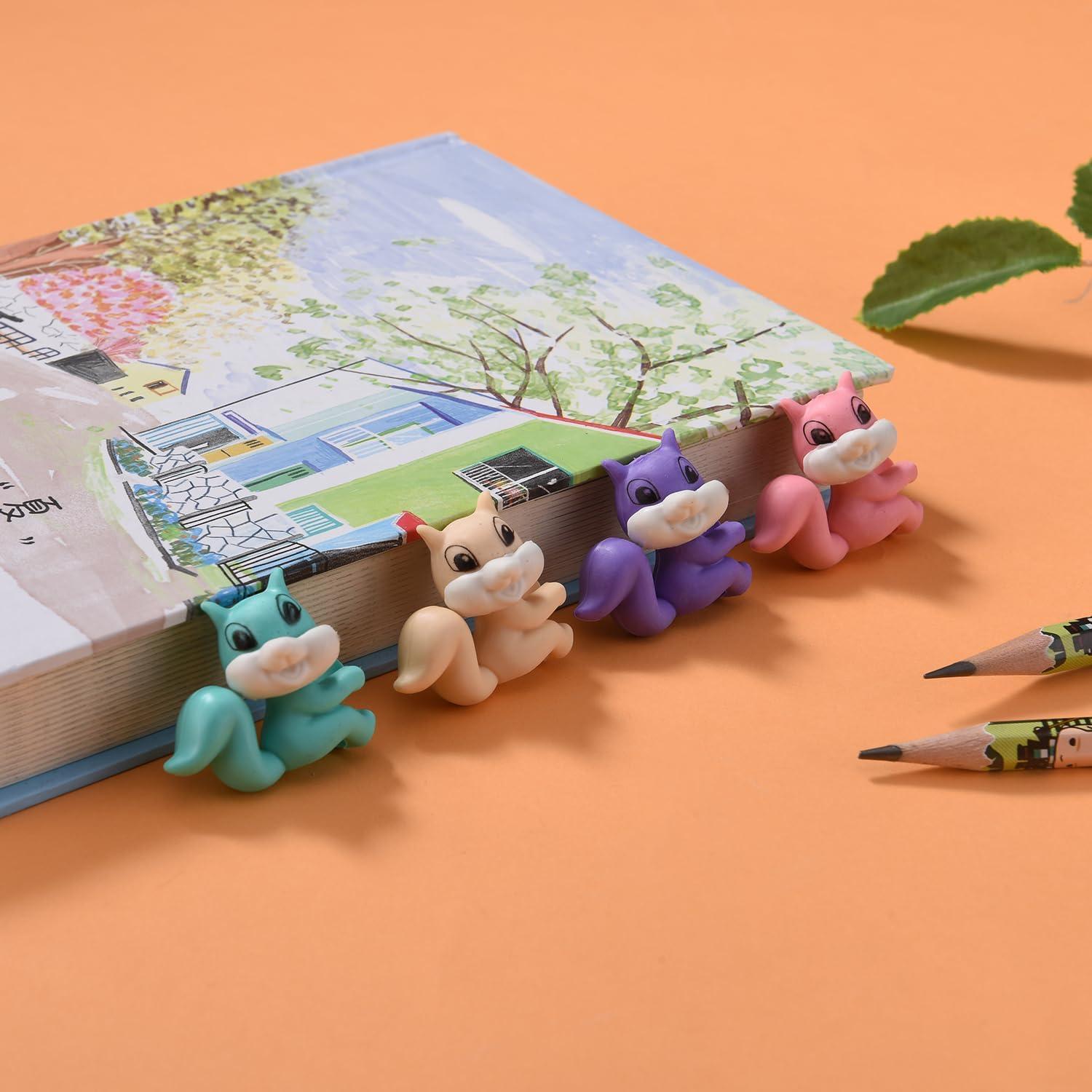 Paquete de 20 Borradores Ardilla Kunfowl para Niños