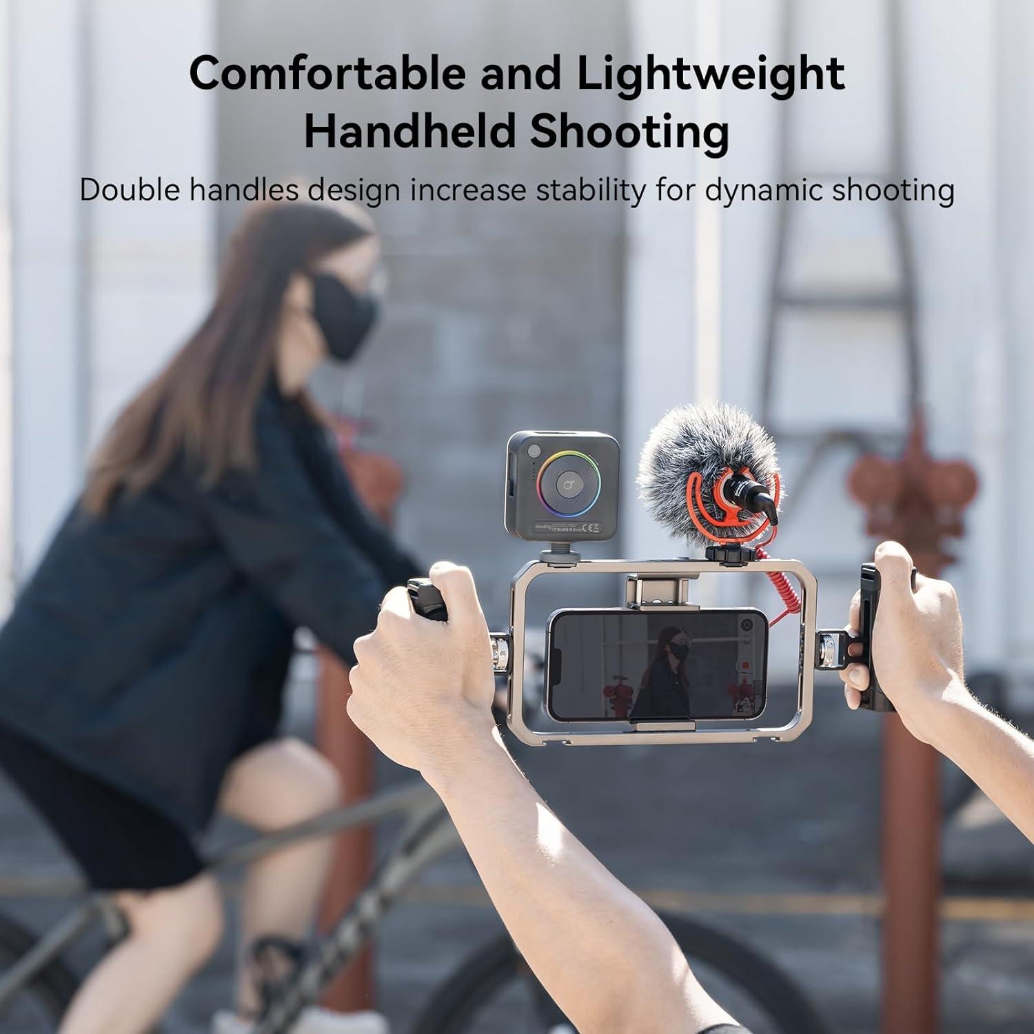 Jaula Universal para Teléfonos SmallRig 2791B con Mangos