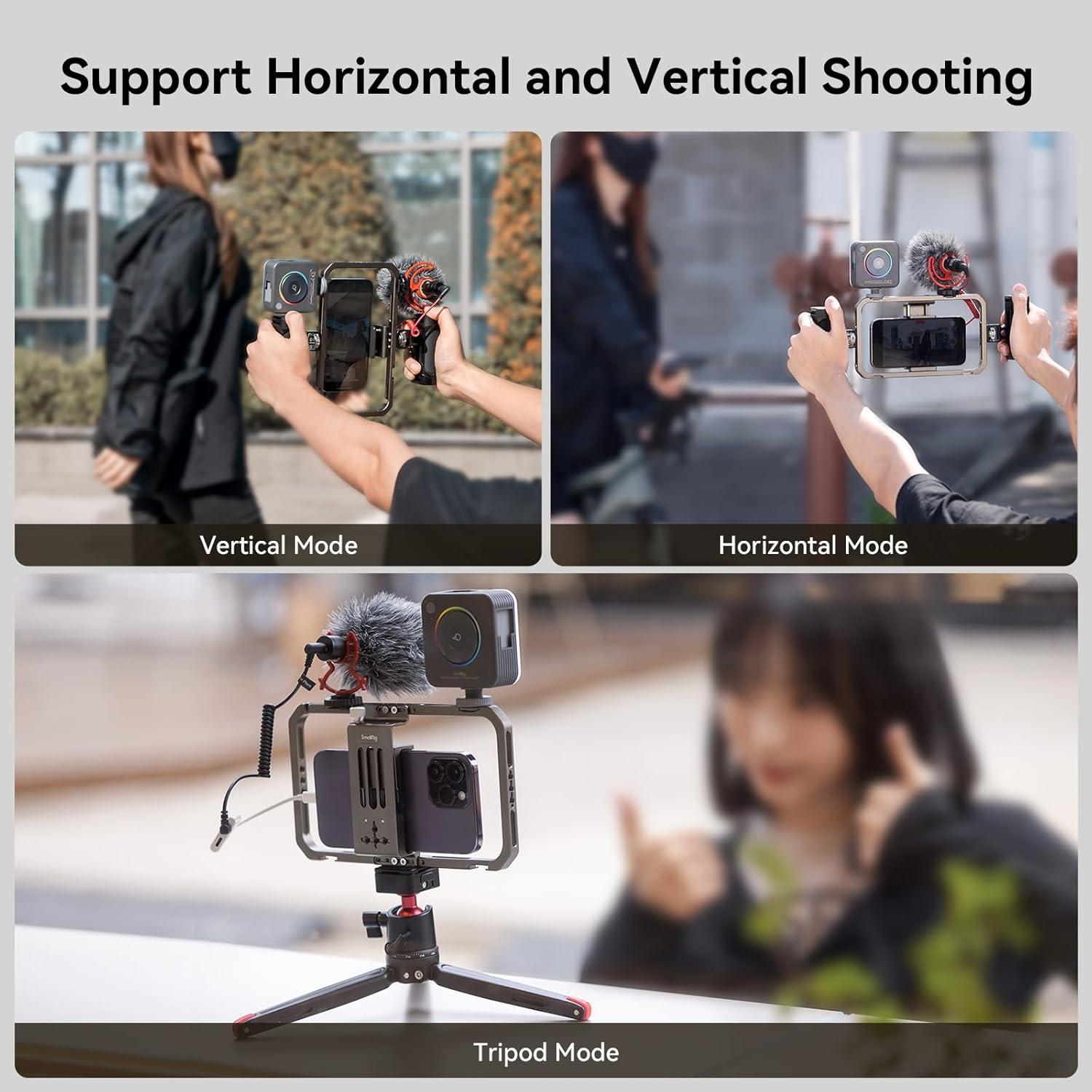 Jaula Universal para Teléfonos SmallRig 2791B con Mangos