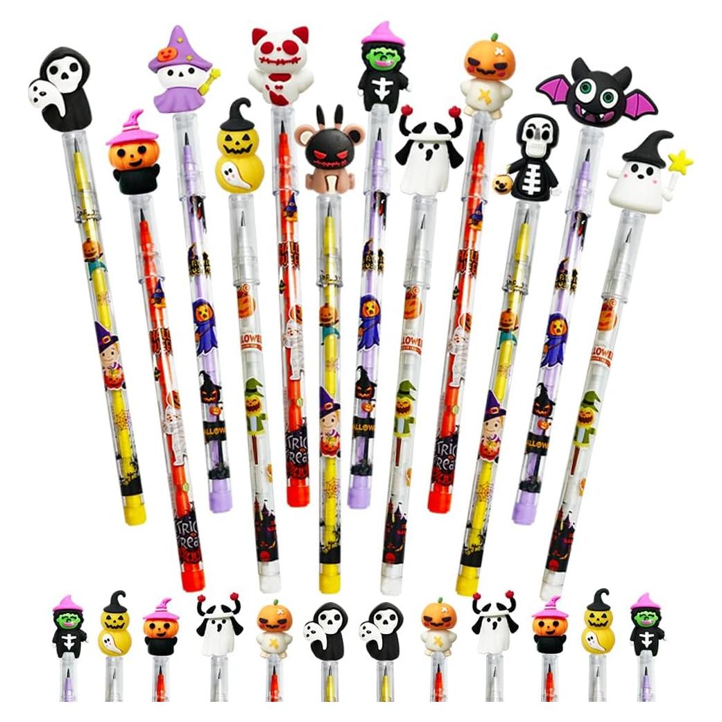 Lápices de Halloween BAISDY 24pcs para fiesta escolar