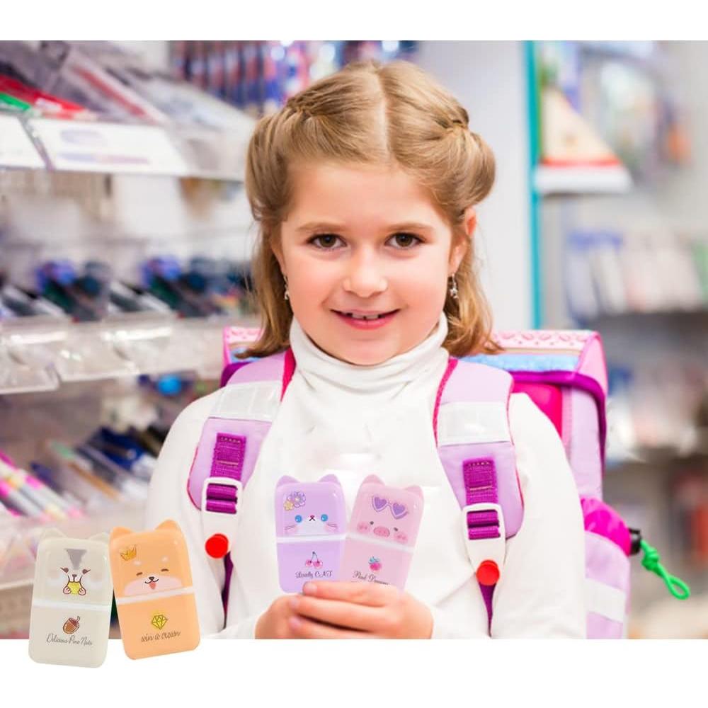 Paquete de 8 Gomas de Borrar Lindas WDNUKEE 5.08x3.05cm