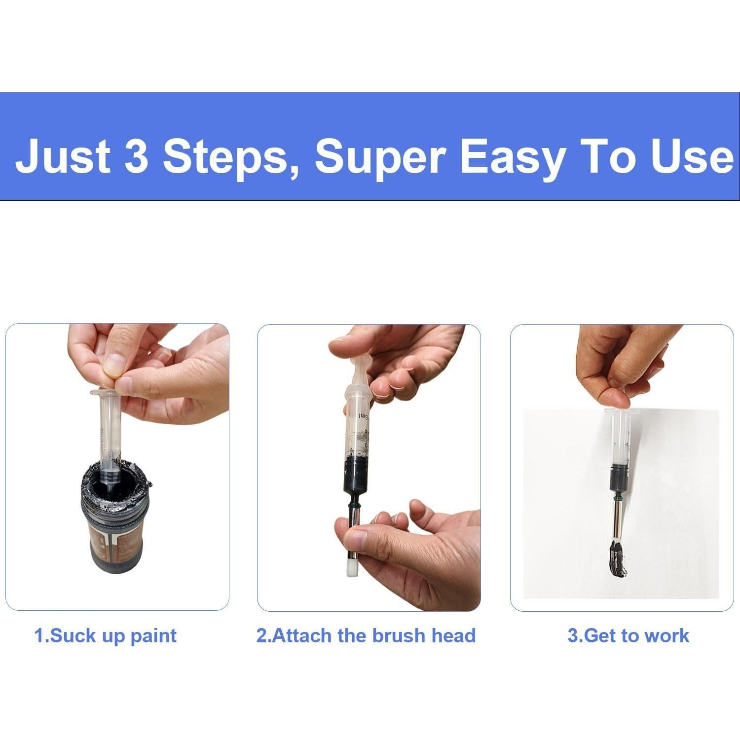 Paquete de 4 bolígrafos de pintura Anirun G1, 59g