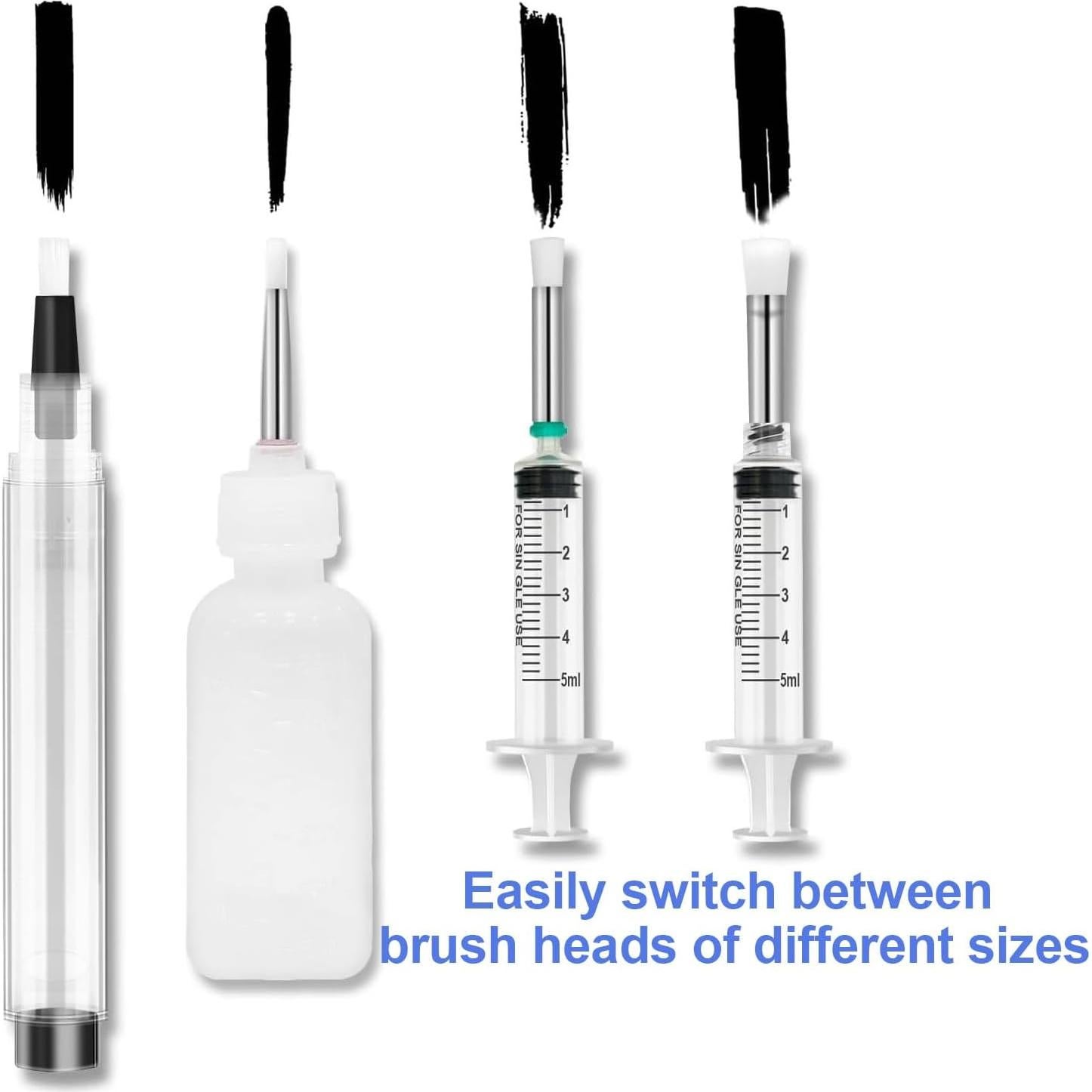 Paquete de 4 bolígrafos de pintura Anirun G1, 59g