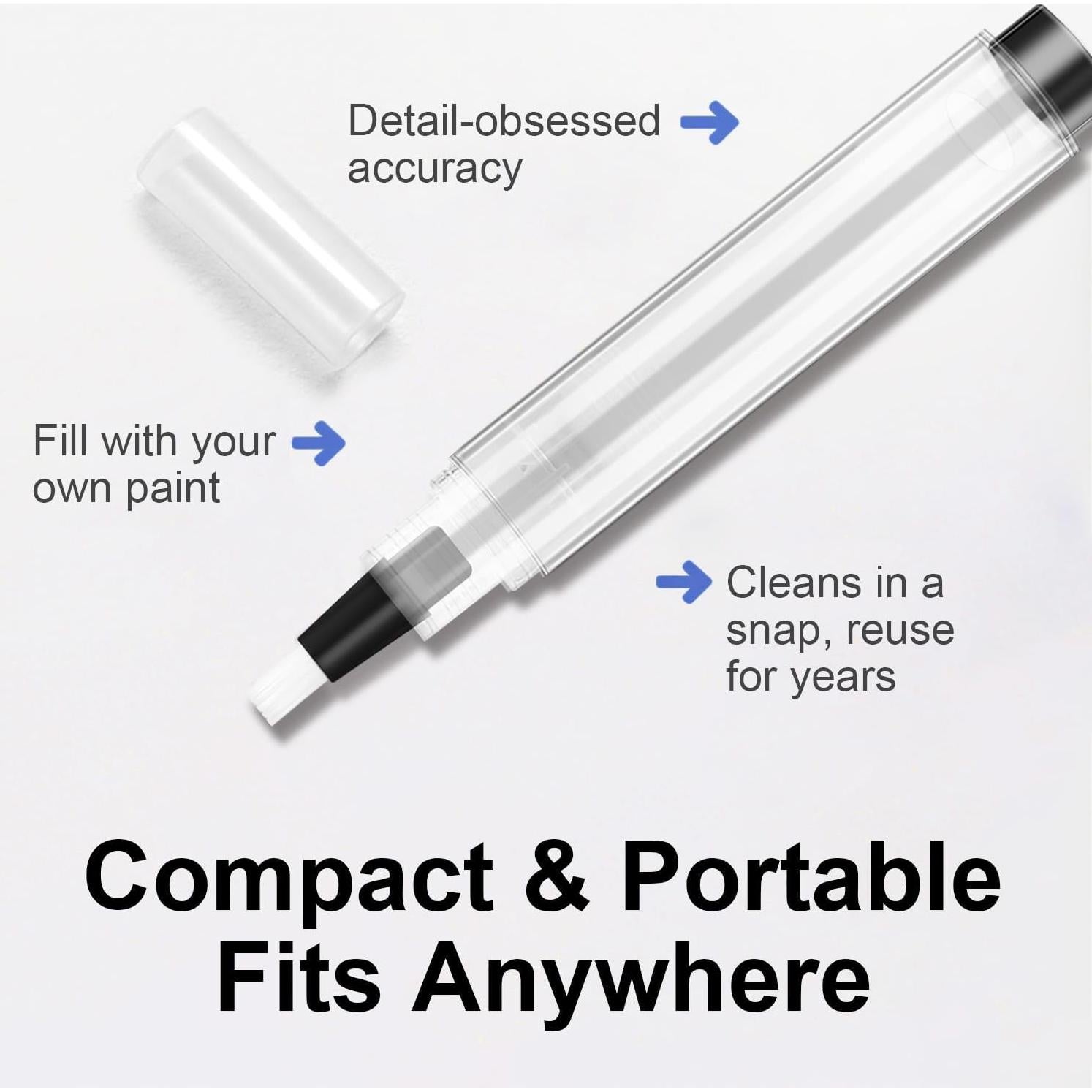 Paquete de 4 bolígrafos de pintura Anirun G1, 59g