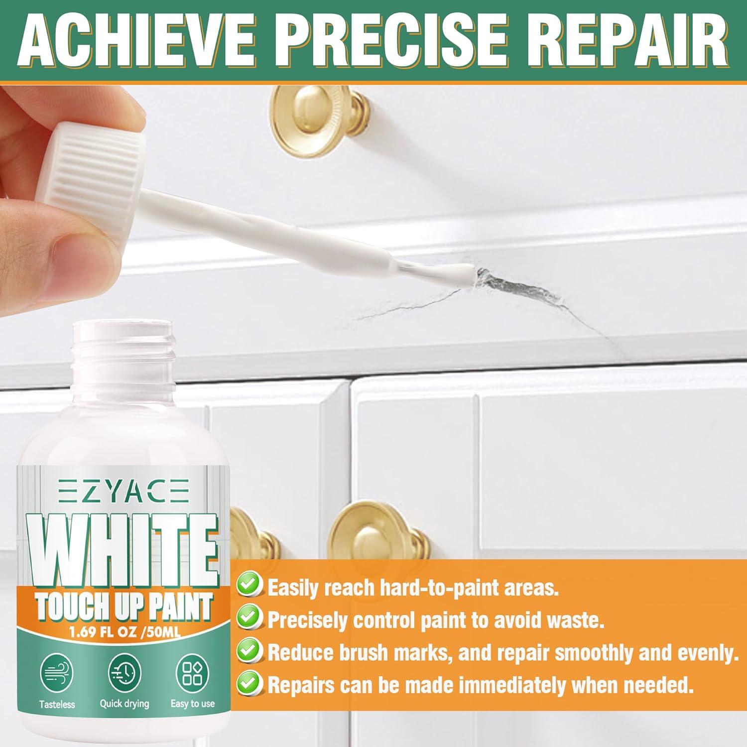 Pintura de Retoque EzyAce 50 ml Blanco Semibrillante Multiuso