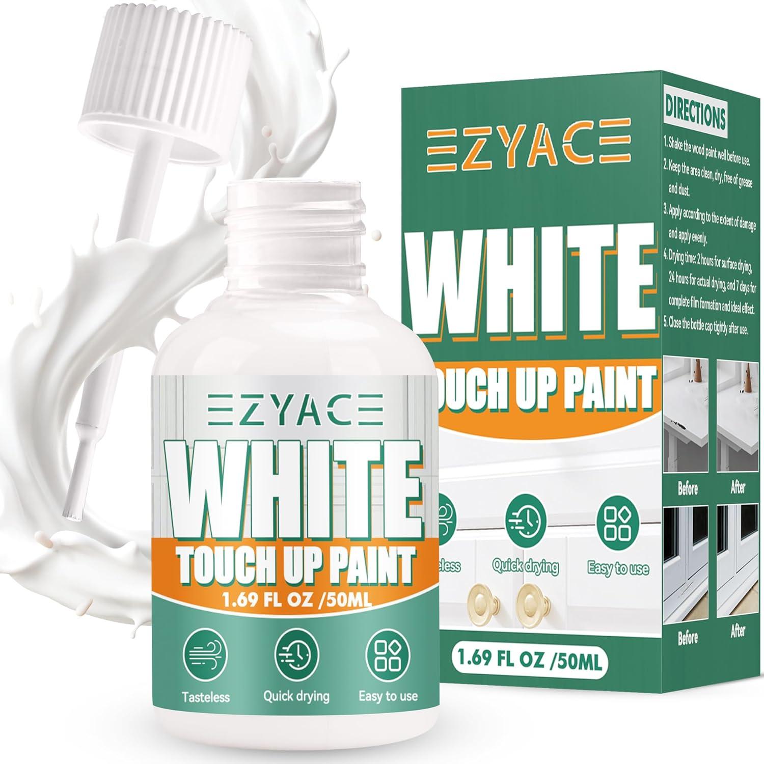 Pintura de Retoque EzyAce 50 ml Blanco Semibrillante Multiuso