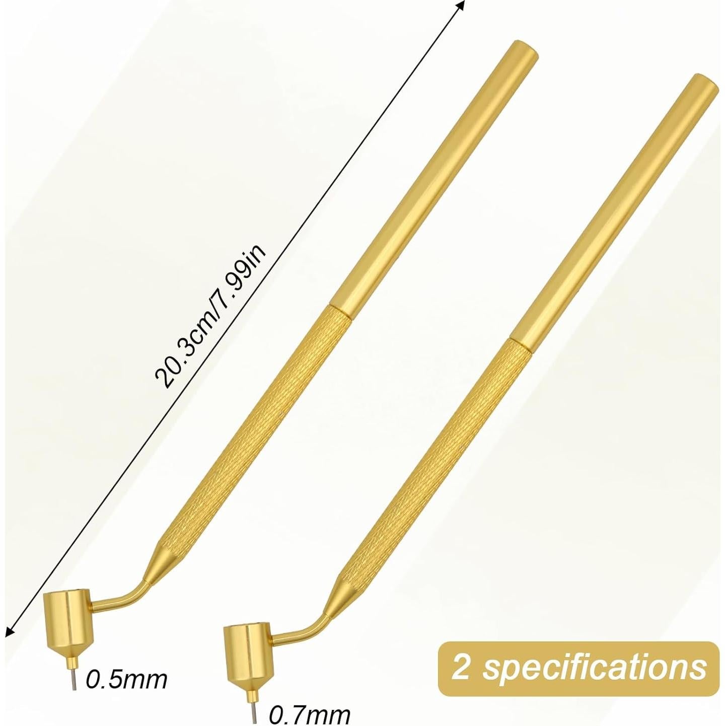 Bolígrafos de Pintura de Línea Fina 0.5mm y 0.7mm - 2 Piezas