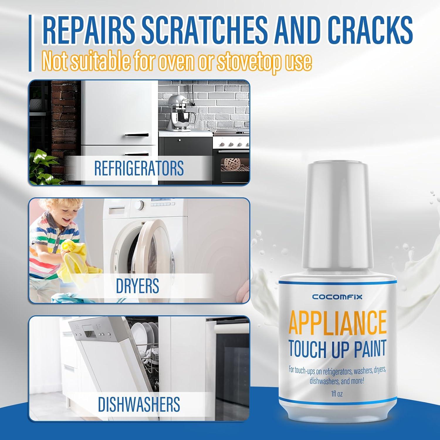 Pintura de Retoque Cocomfix Blanca 28.35 ml para Electrodomésticos