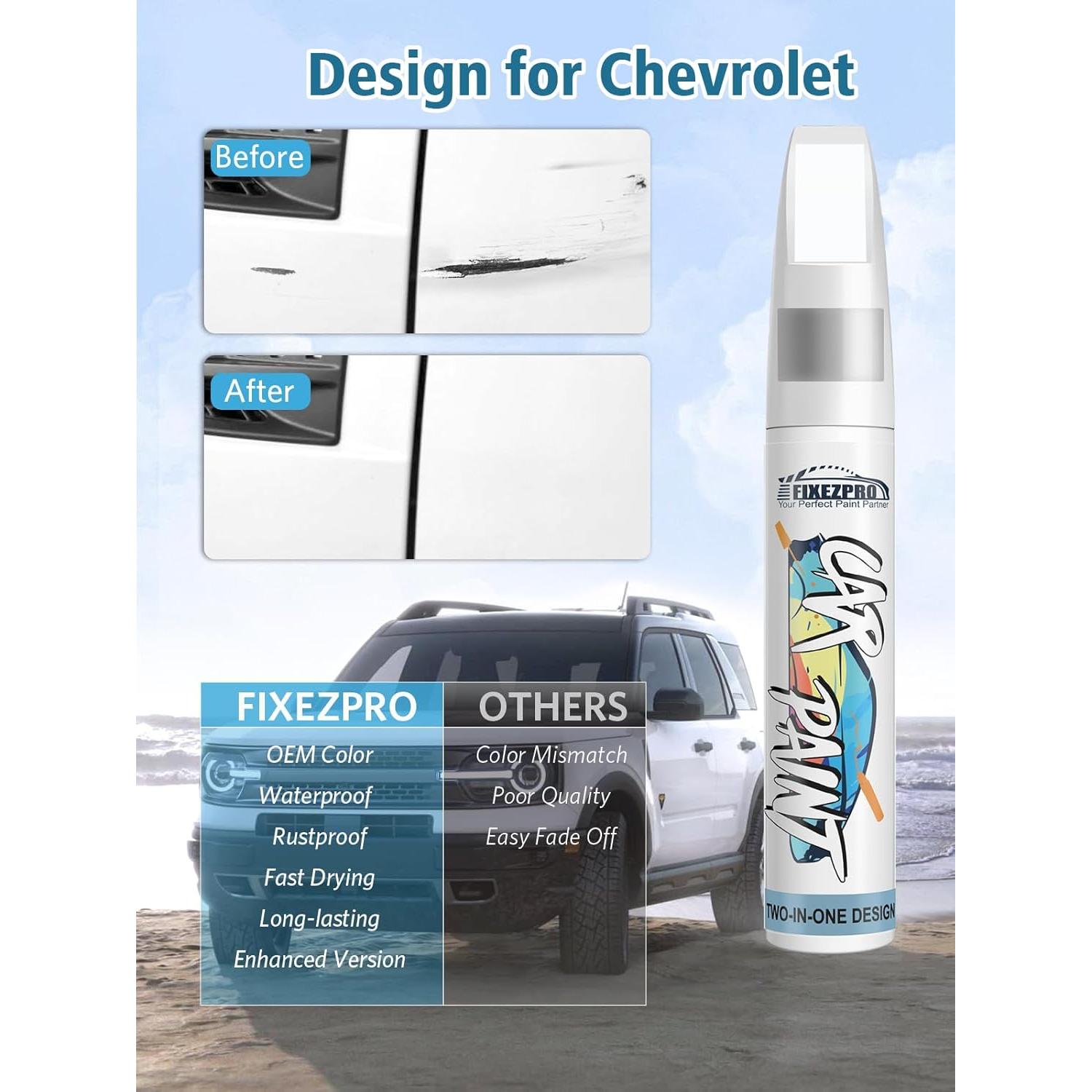 Pintura de Retoque FIXEZPRO Cajun Rojo 12ml para Chevrolet