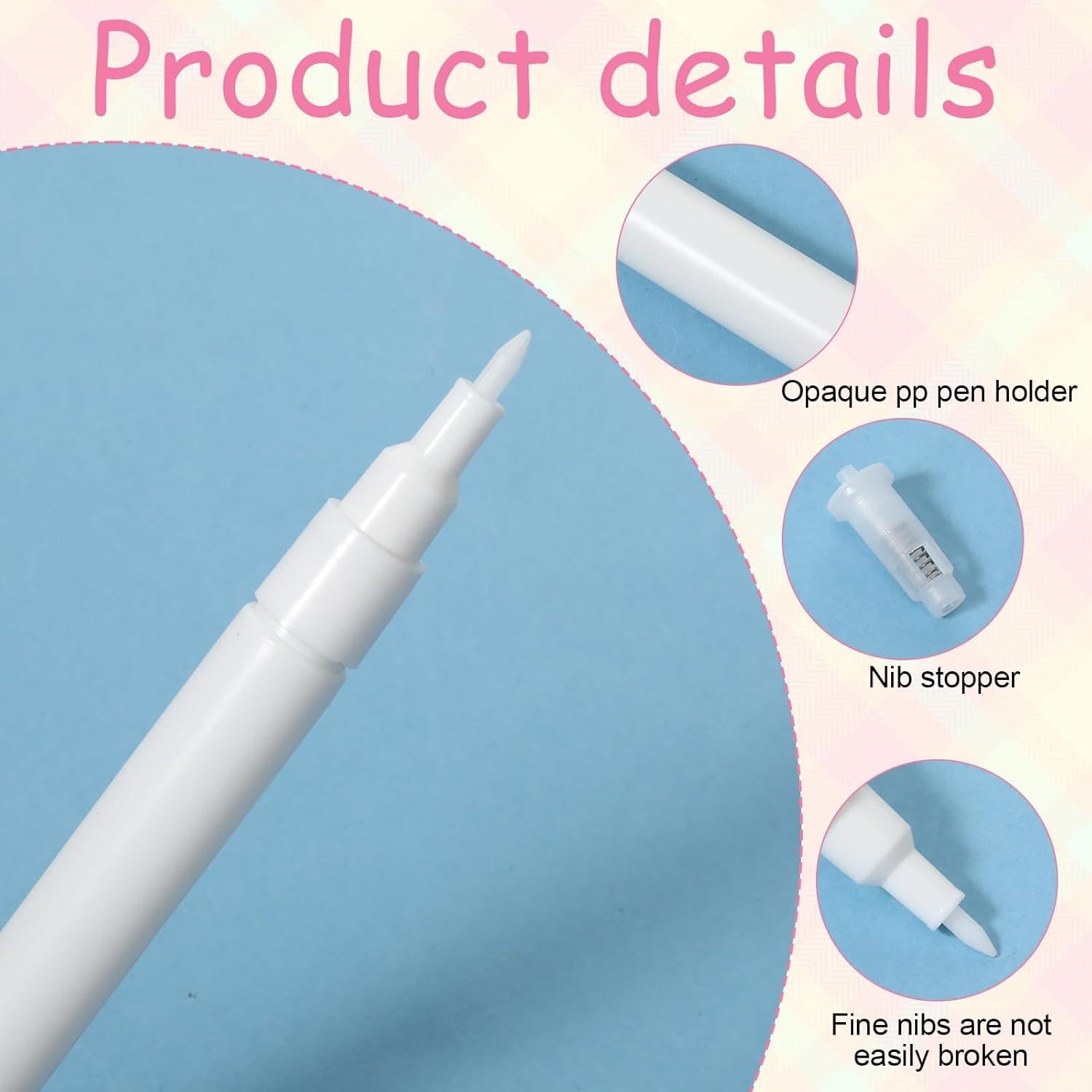 Marcadores de Pintura Rellenables Alrhso 0.5mm 2 Pcs