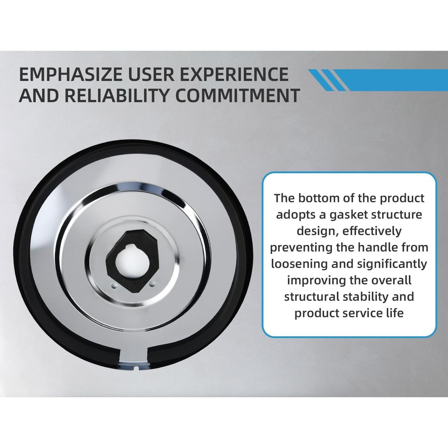 Placa de Cubierta Moen 16090 para Grifos de Ducha Cromo