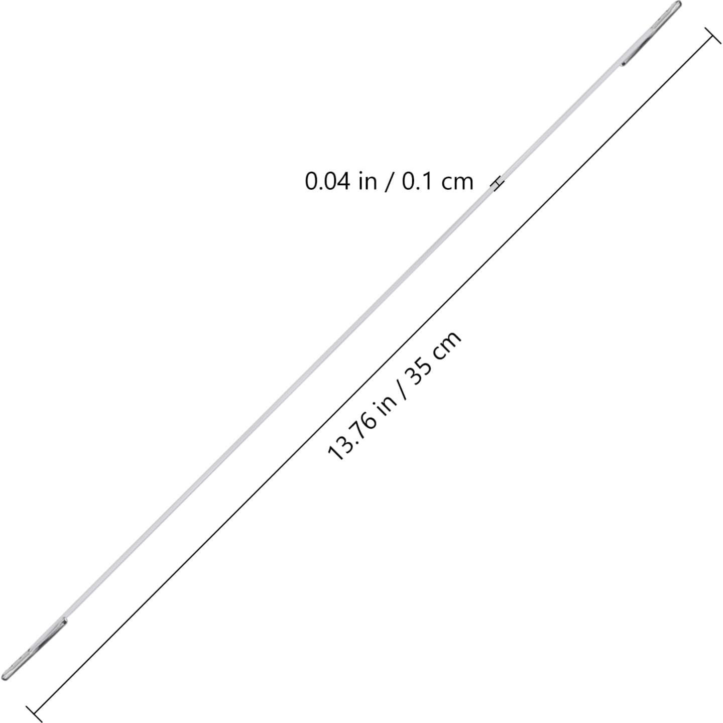 Cuerdas Elásticas Toyvian 100pcs 35cm con Extremos de Metal
