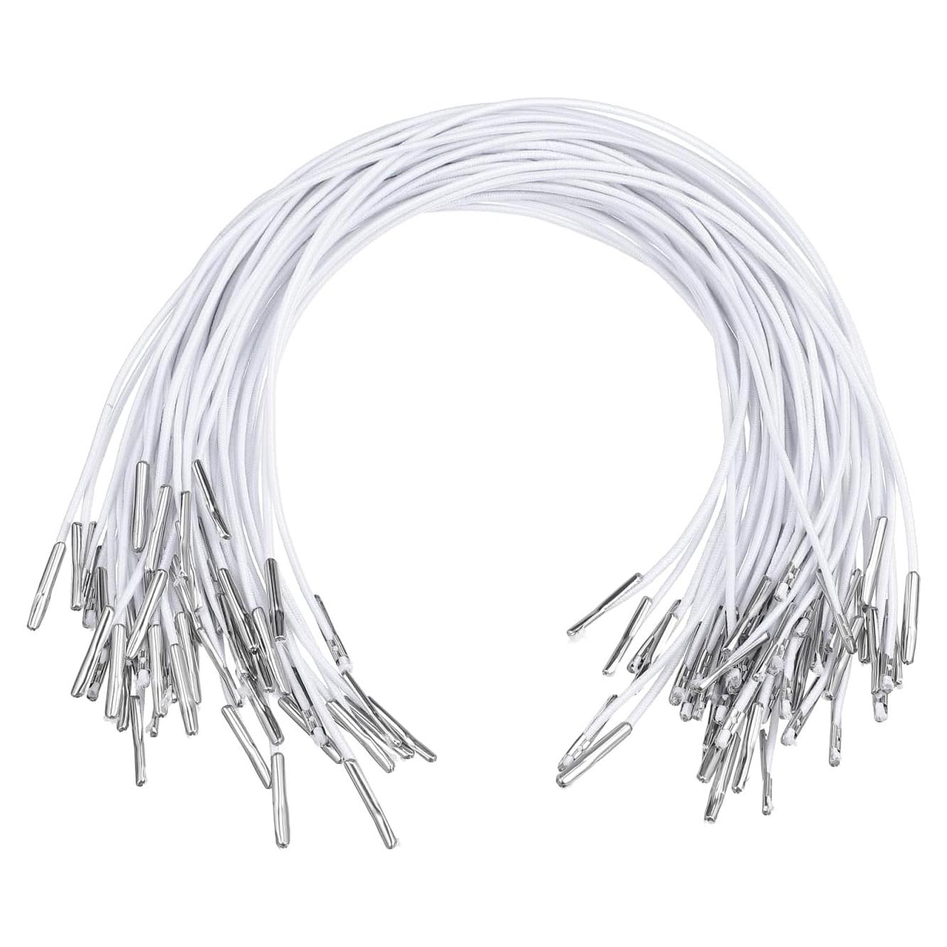 Cuerdas Elásticas TEHAUX 50pcs para Sombreros y Máscaras 29cm