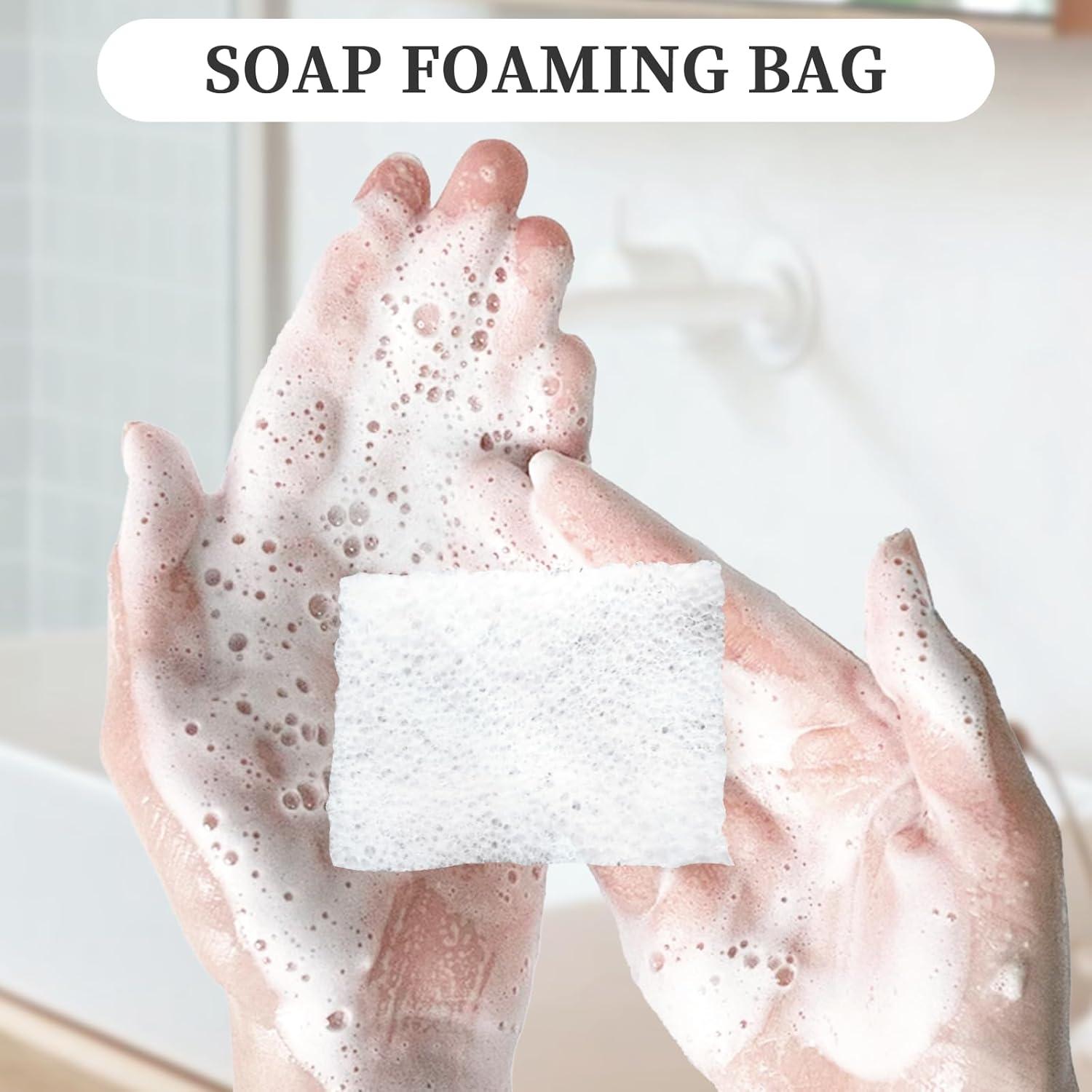 Estuche de Jabón de Viaje YONHTUTU 3 Piezas Blanco Transparente