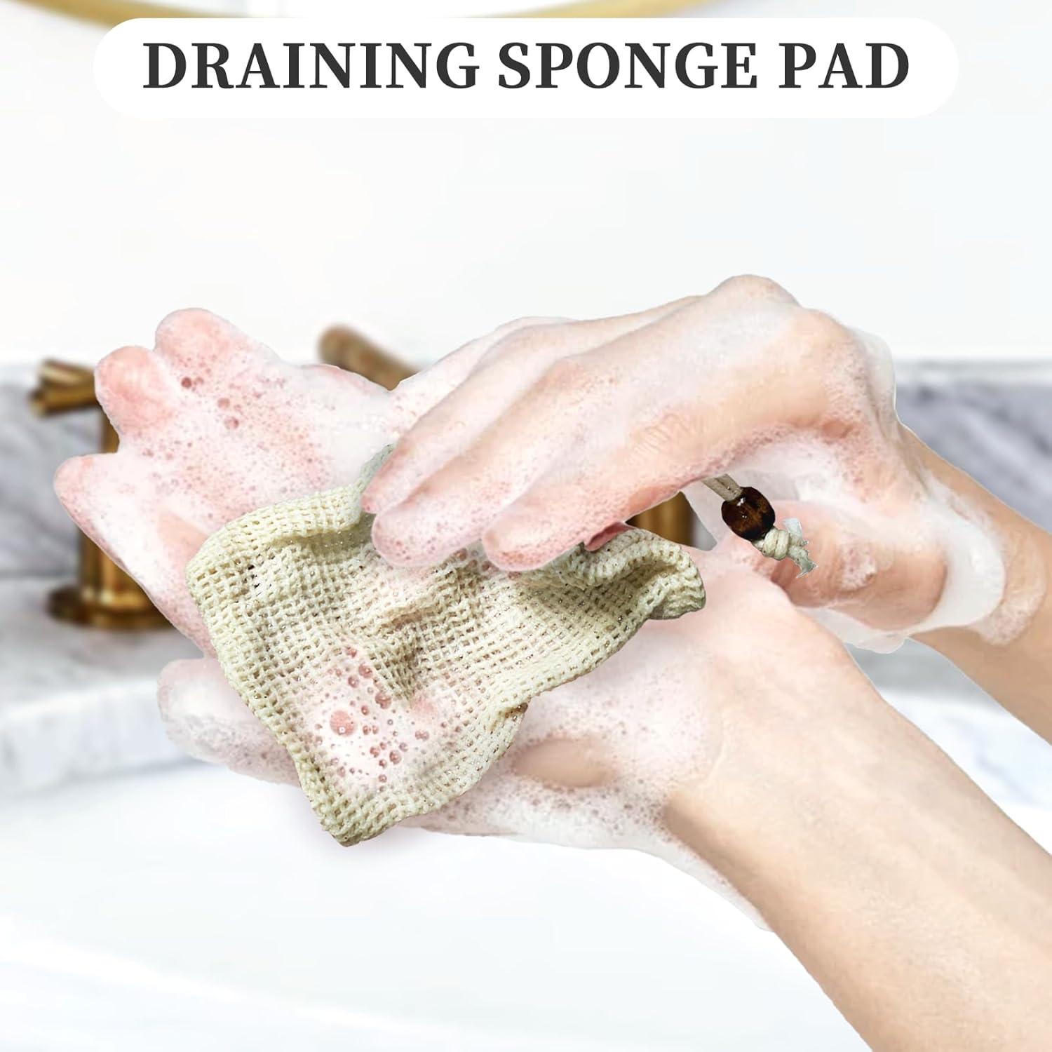 Estuche de Jabón de Viaje YONHTUTU 3 Piezas Blanco Transparente